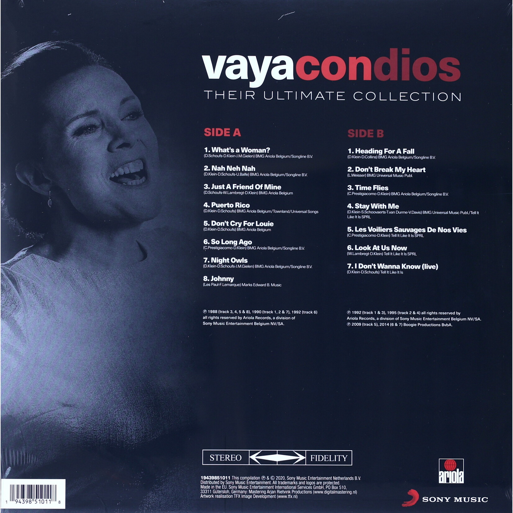VAYA CON DIOS VAYA CON DIOS - THEIR ULTIMATE COLLECTION - LP