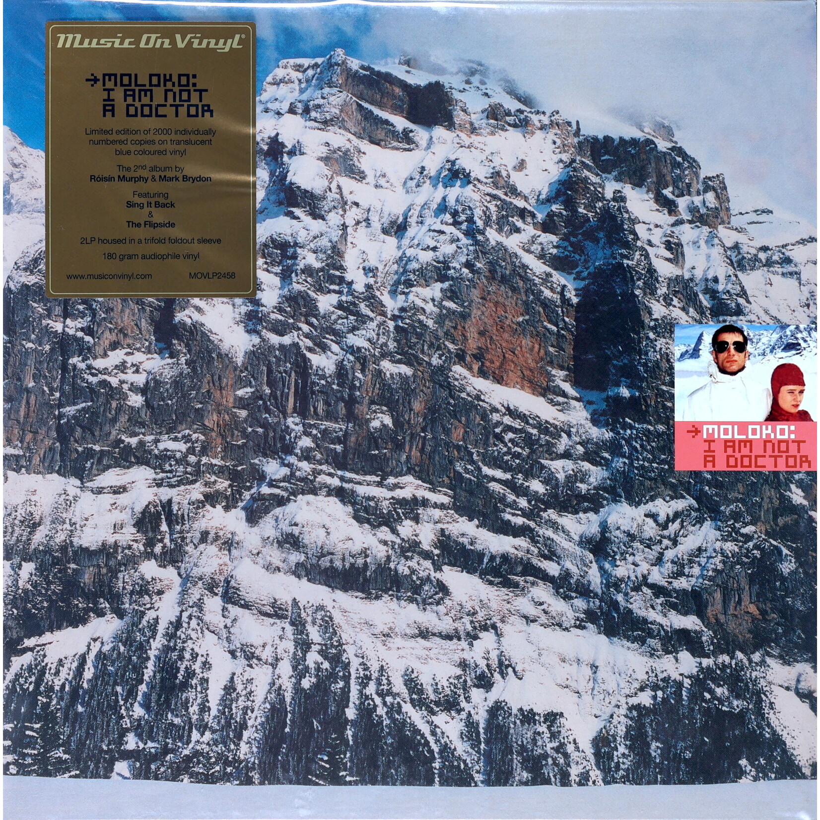 MOLOKO - I AM NOT A DOCTOR - GATEFOLD COLORED 2LP
