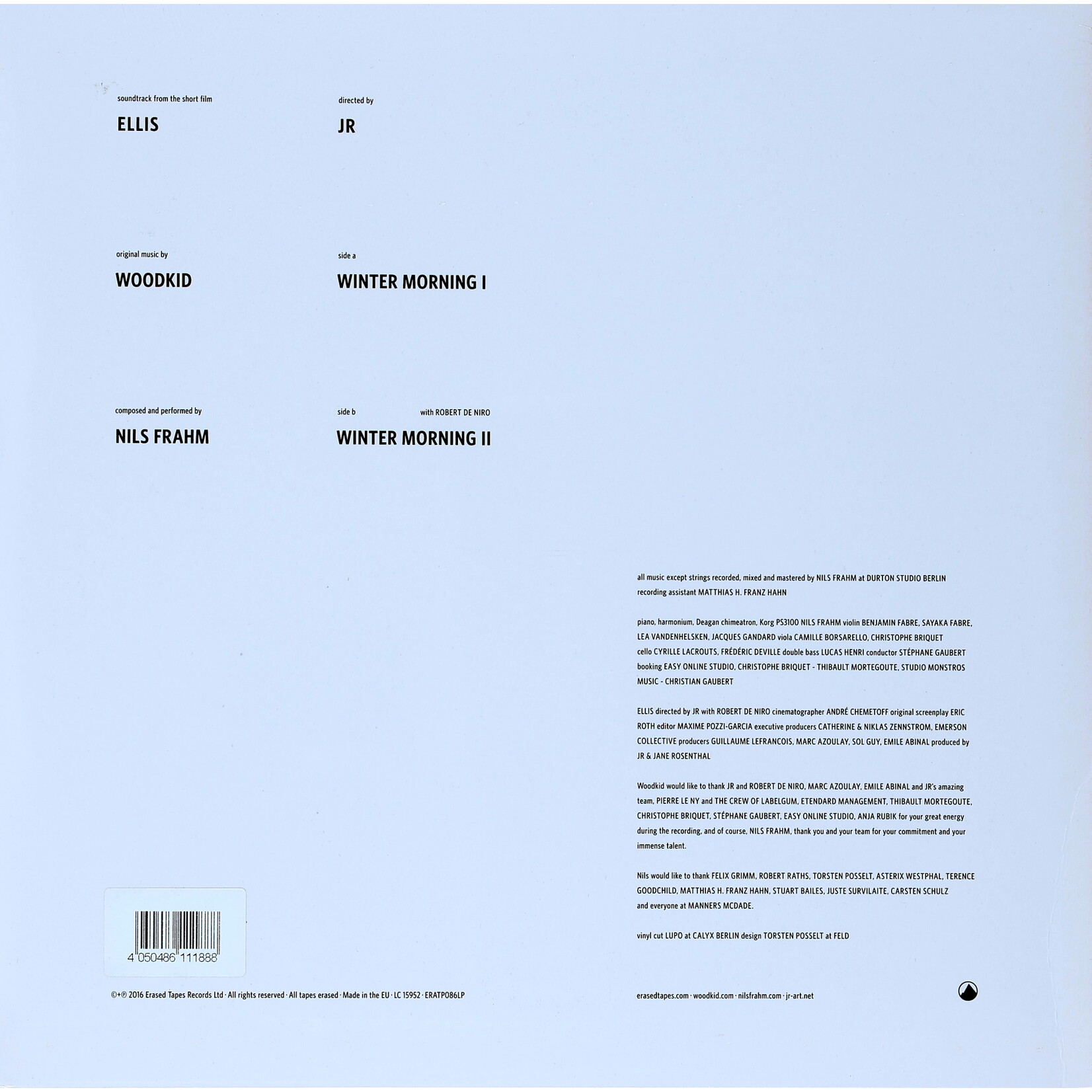 FRAHM, NILS & WOODKID - ELLIS - LP