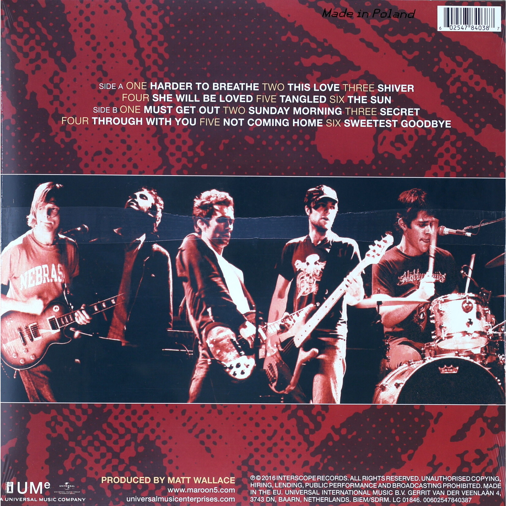 MAROON 5 - SONGS ABOUT JANE - LP
