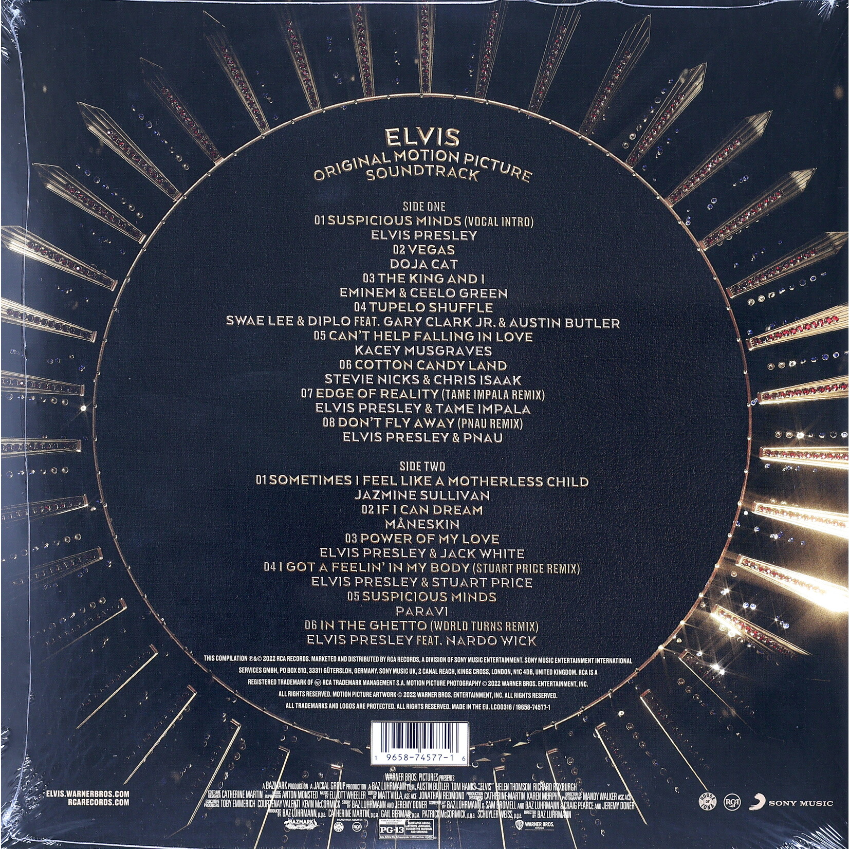 VARIOUS - ELVIS - OST GATEFOLD LP