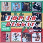 VARIOUS ARTISTS  - TOP 40 - REGGAE - COLORED RED LP
