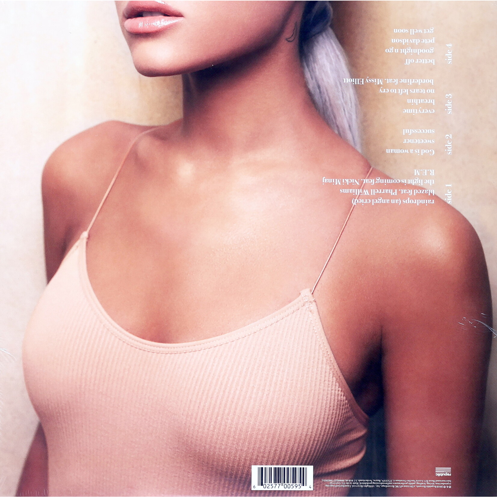 GRANDE, ARIANA - SWEETENER - GATEFOLD 2LP