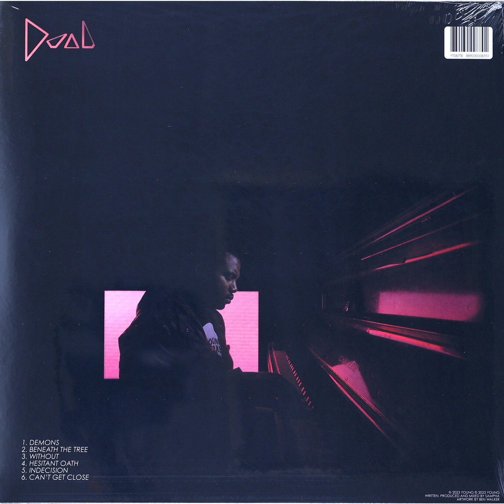 SAMPHA - DUAL EP - COLORED ORANGE LP