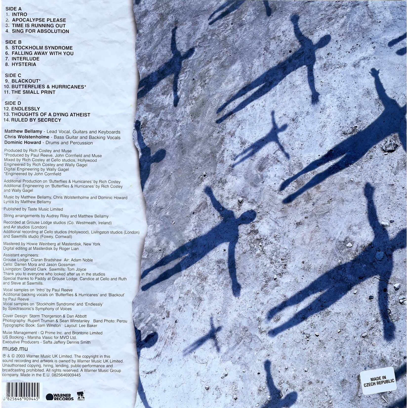 MUSE - ABSOLUTION - GATEFOLD 2LP