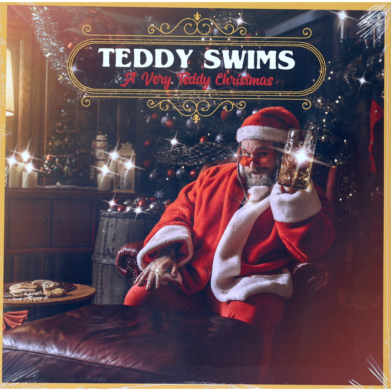 SWIMS, TEDDY - A VERY TEDDY CHRISTMAS - COLORED GREEN LP