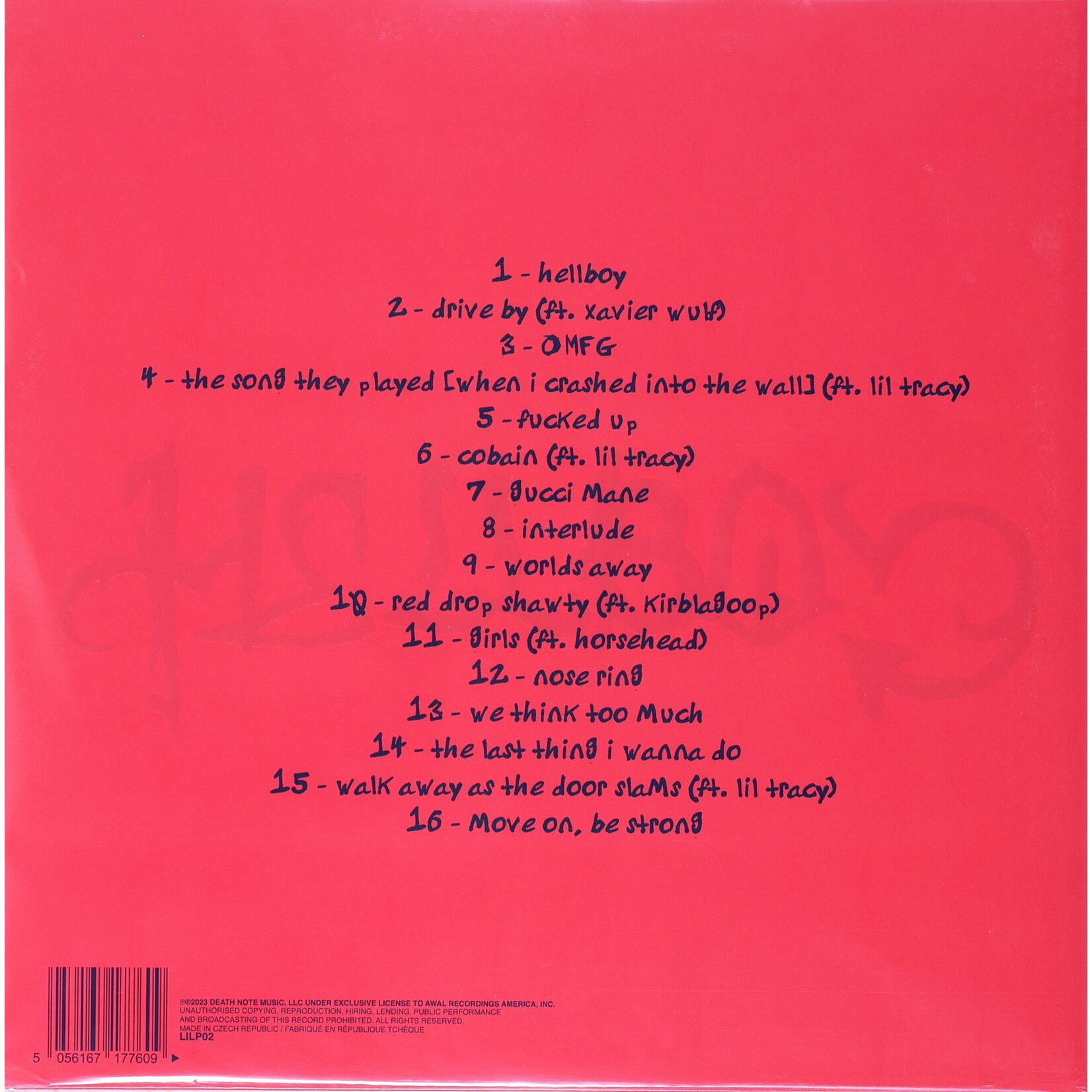 LIL PEEP - HELLBOY - GATEFOLD REISSUE 45RPM 2LP