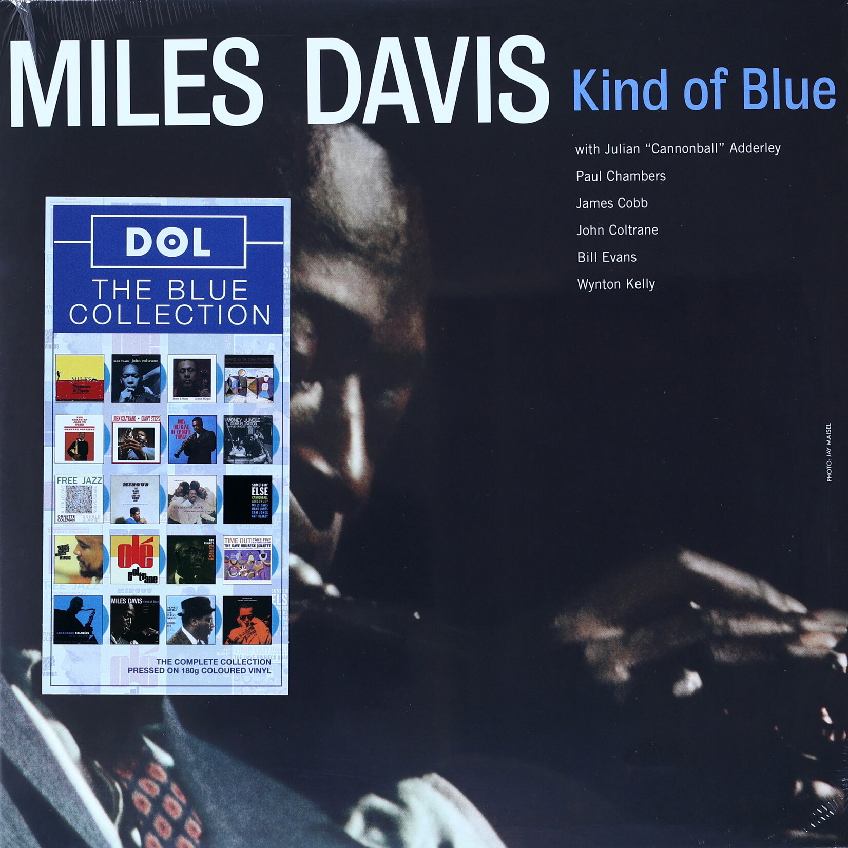 DAVIS, MILES - KIND OF BLUE - COLORED BLUE LP