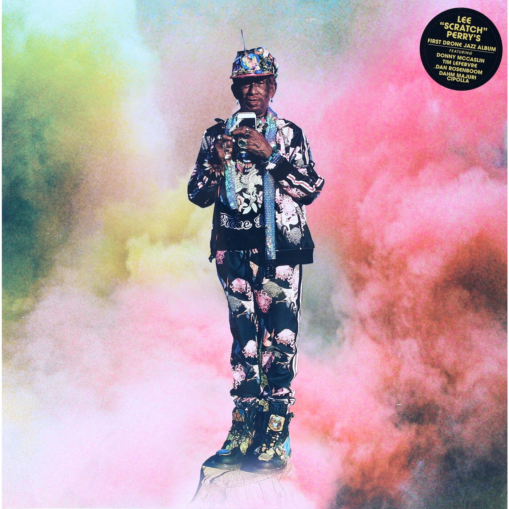 NEW AGE DOOM & LEE "SCRATCH" PERRY LEE "SCRATCH" PERRY'S - GUIDE TO THE UNIVERSE  - LP