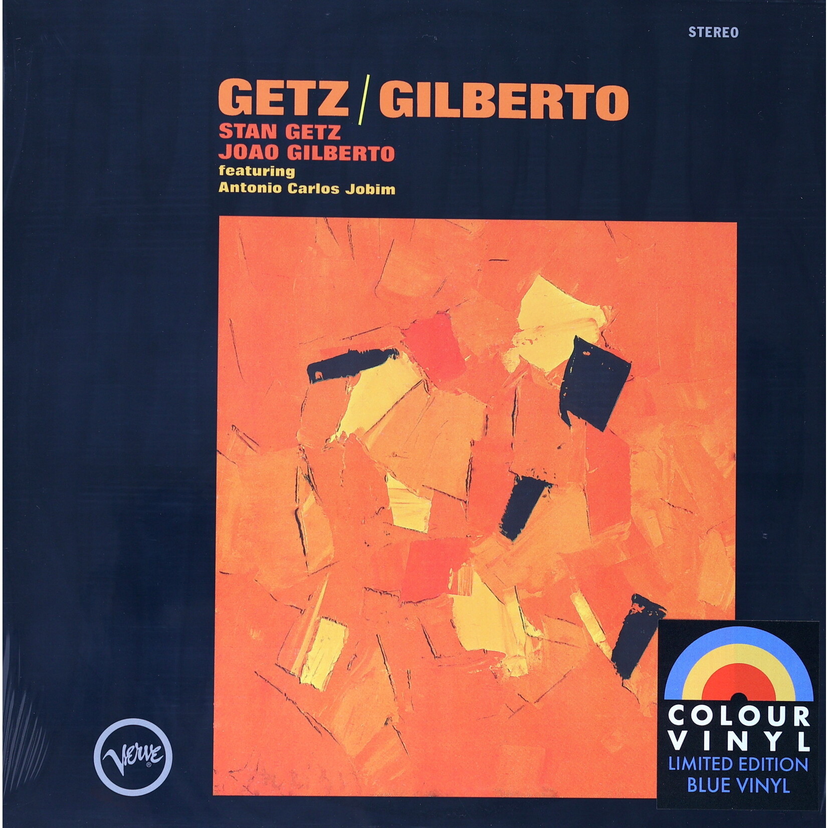 GETZ, STAN & JOAO GILBERTO - GETZ/GILBERTO - LTD REISSUE COLORED BLUE LP