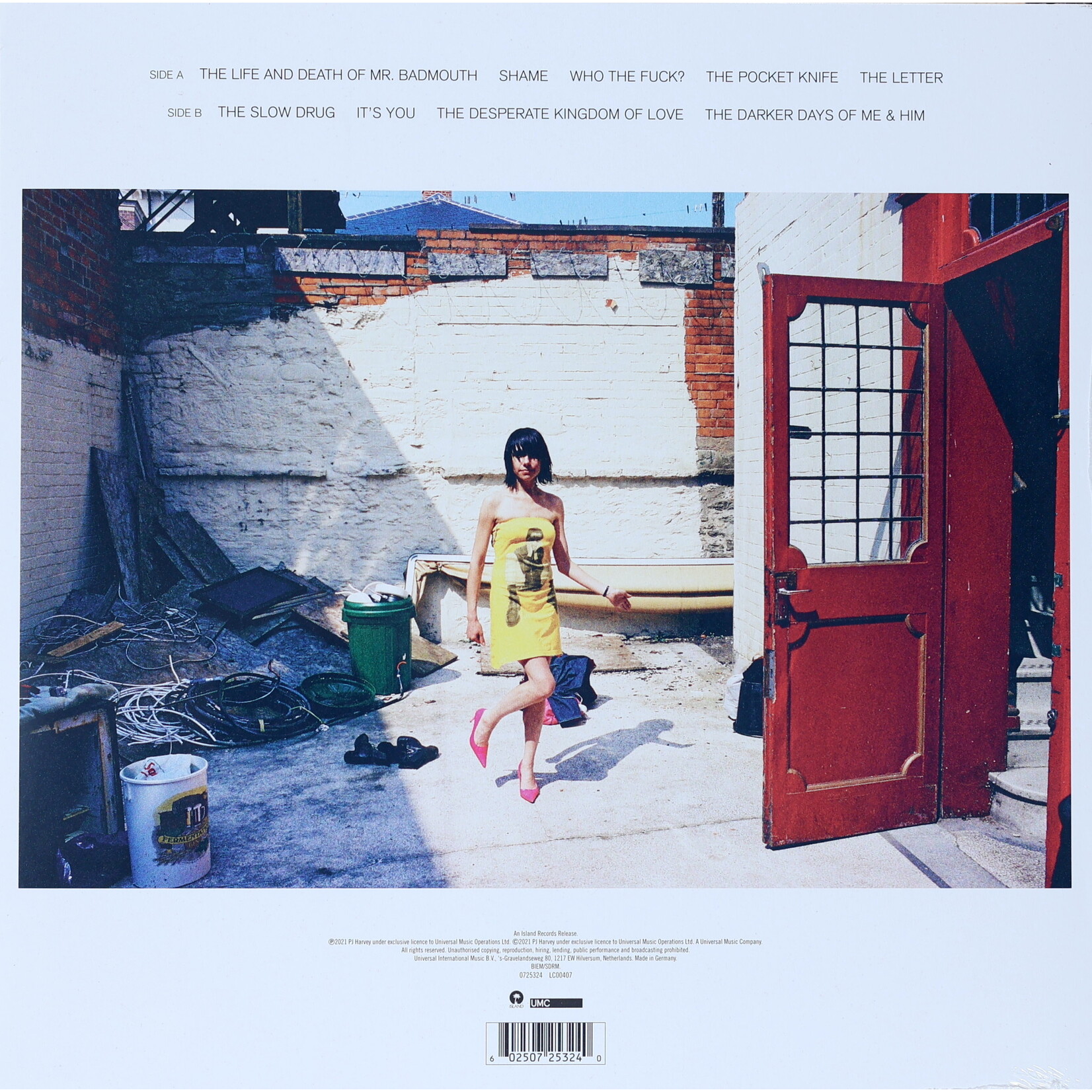 HARVEY, P.J. - UH HUH HER DEMOS - LP