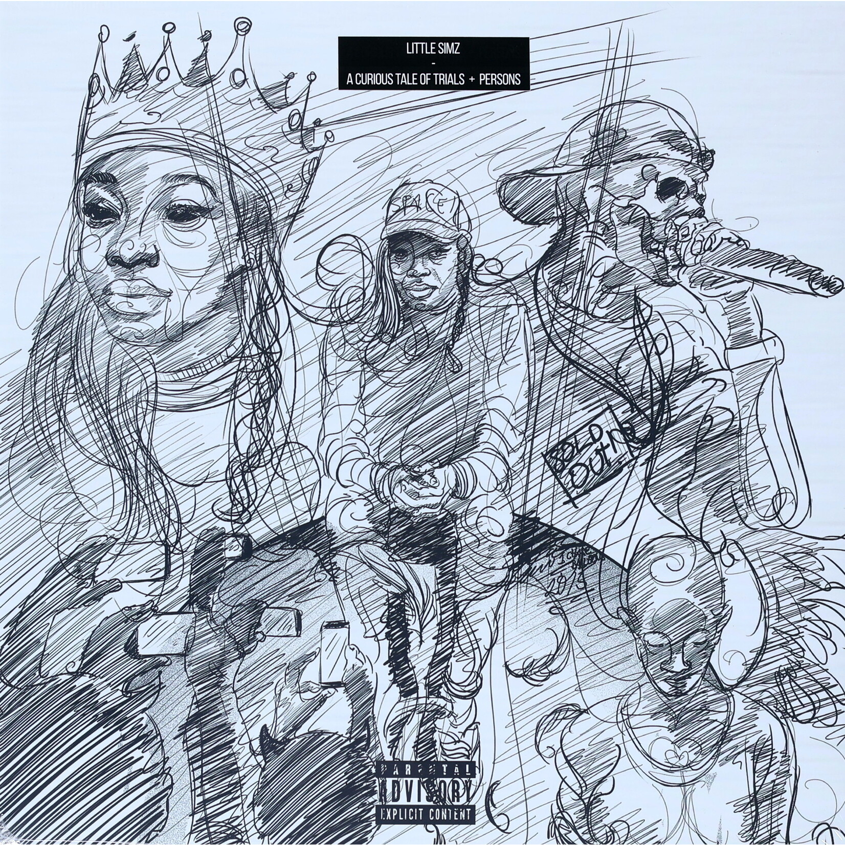 LITTLE SIMZ - A CURIOUS TALE OF TRIALS + PERSONS - GATEFOLD LP