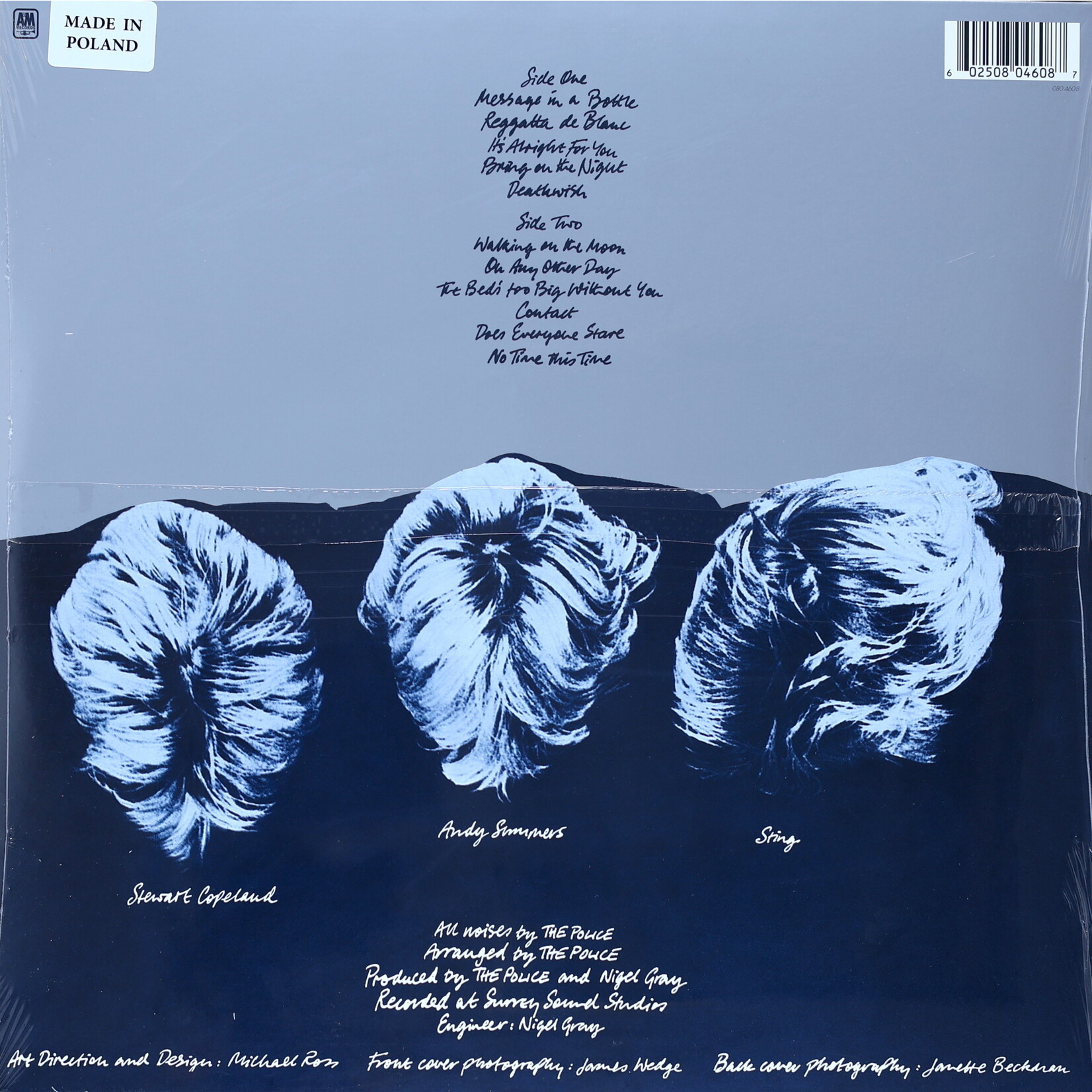 THE POLICE - REGGATTA DE BLANC - REMASTERED LP + DOWNLOAD CODE