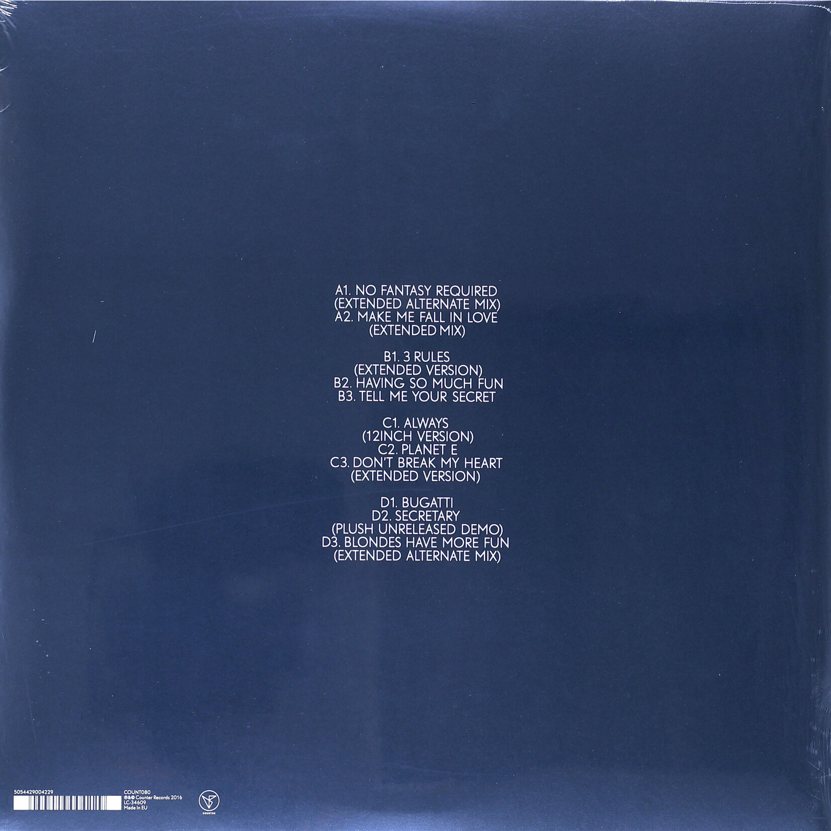 TIGA - NO FANTASY REQUIRED - GATEFOLD 2LP