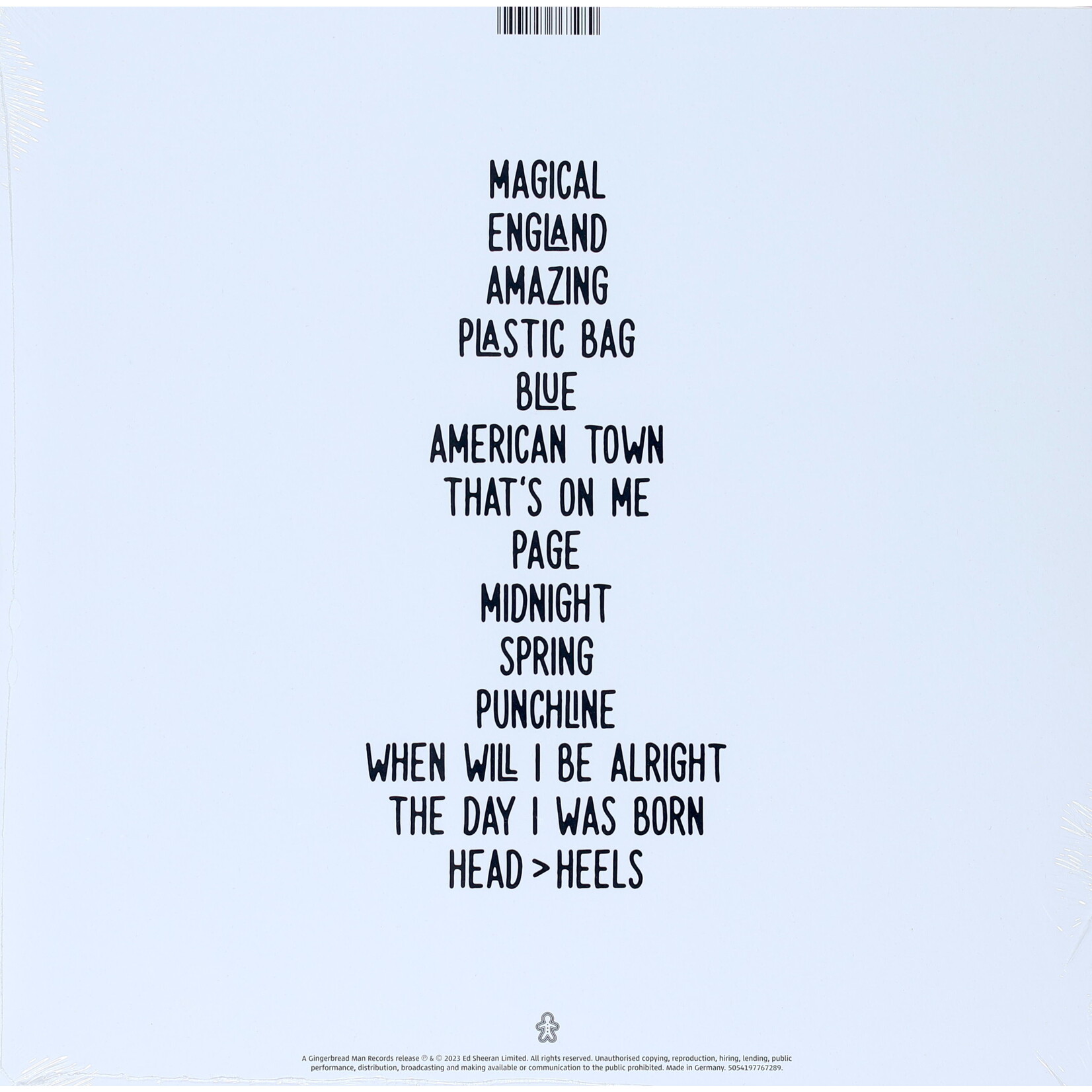 SHEERAN, ED - AUTUMN VARIATIONS - COLOURED WHITE LP