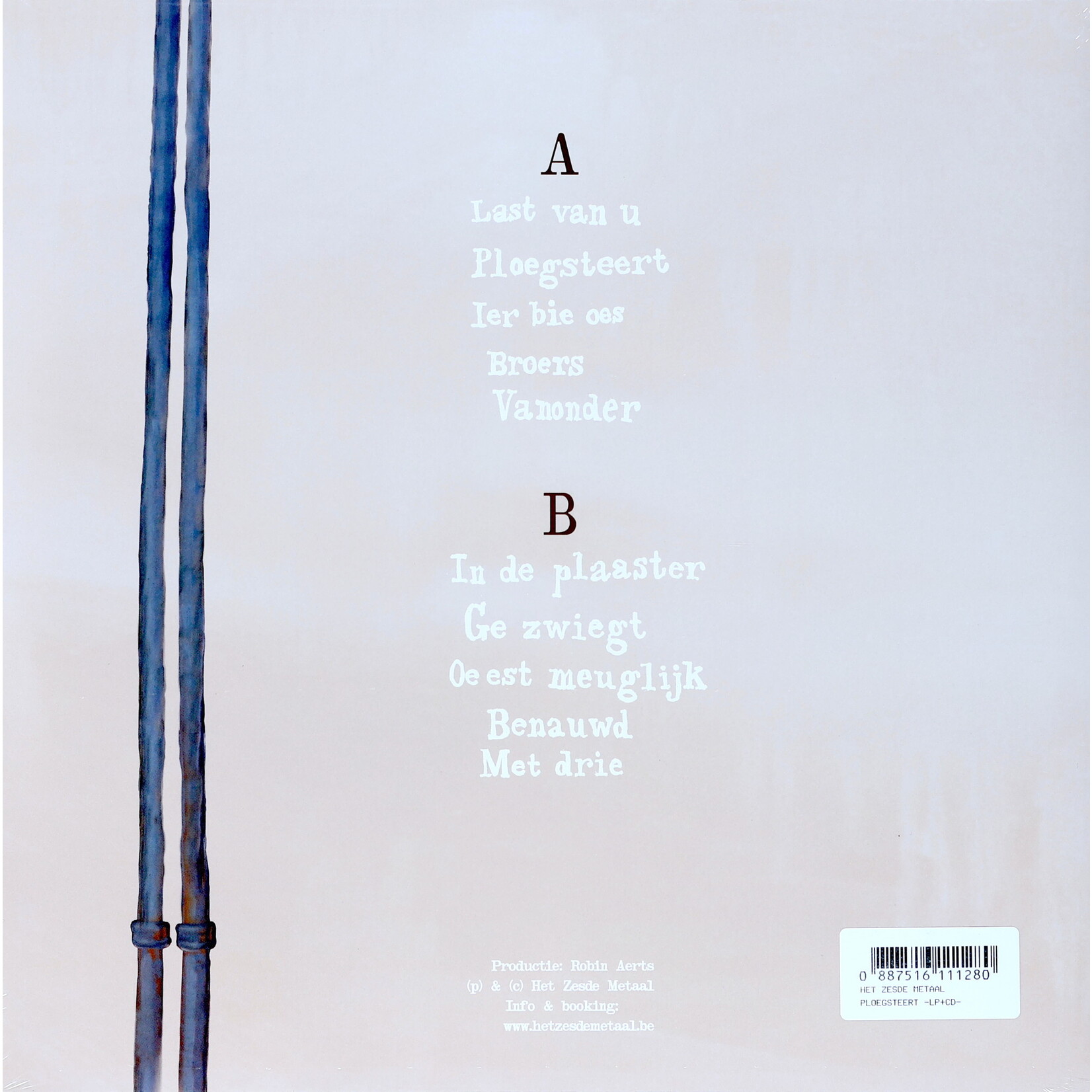 HET ZESDE METAAL - PLOEGSTEERT - LP + CD