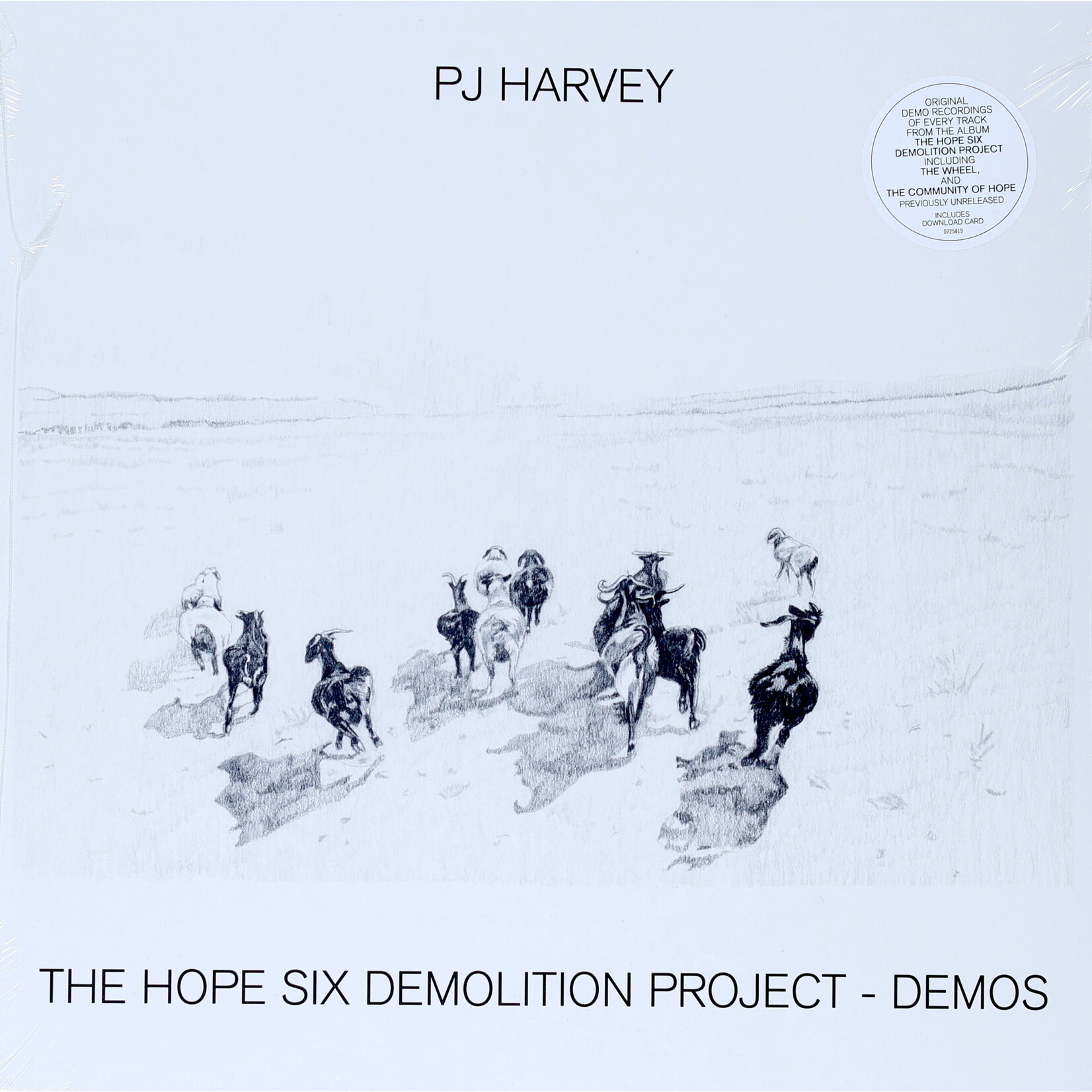 HARVEY, P.J. - HOPE SIX DEMOLITION PROJECT DEMOS - LP + DOWNLOAD CODE