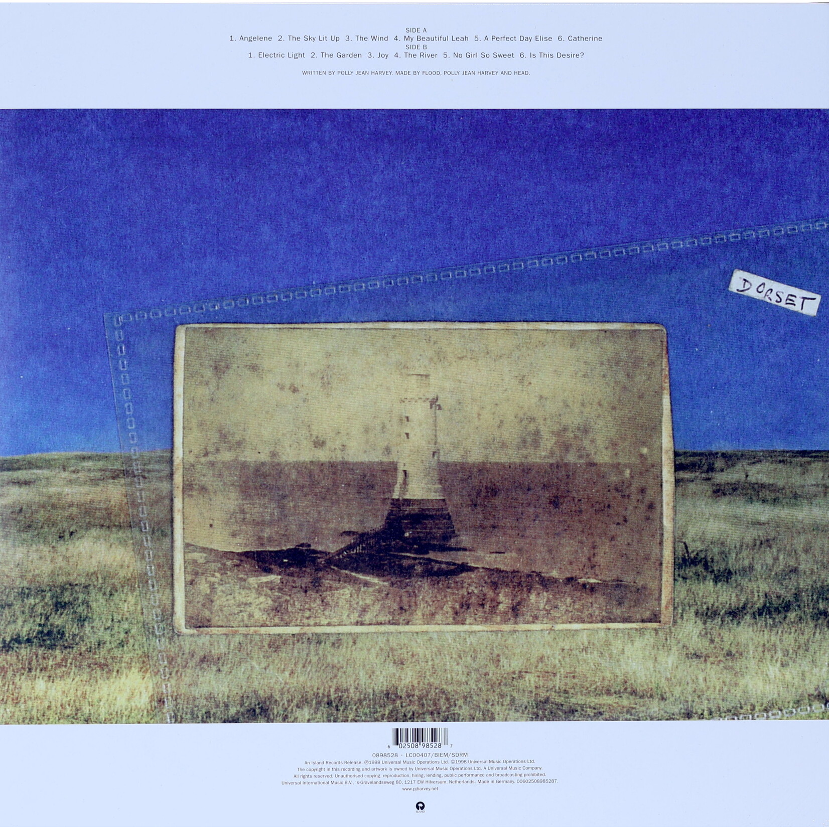 HARVEY, P.J. - IS THIS DESIRE? - REISSUE LP