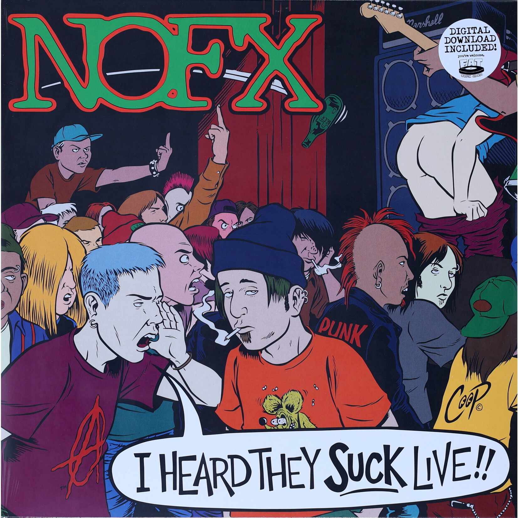 NOFX - I HEARD THEY SUCK...LIVE - LP