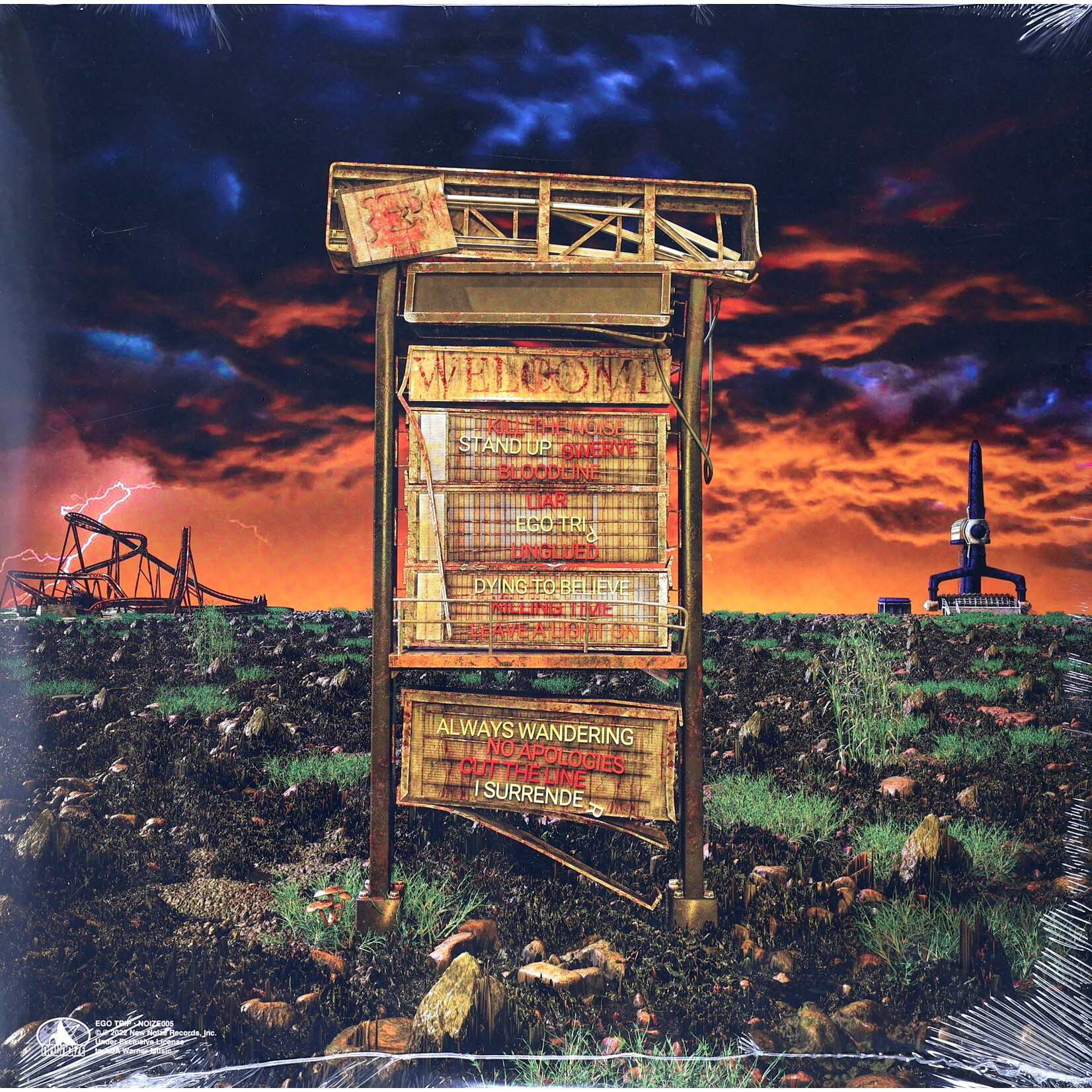 PAPA ROACH - EGO TRIP - GATEFOLD LP