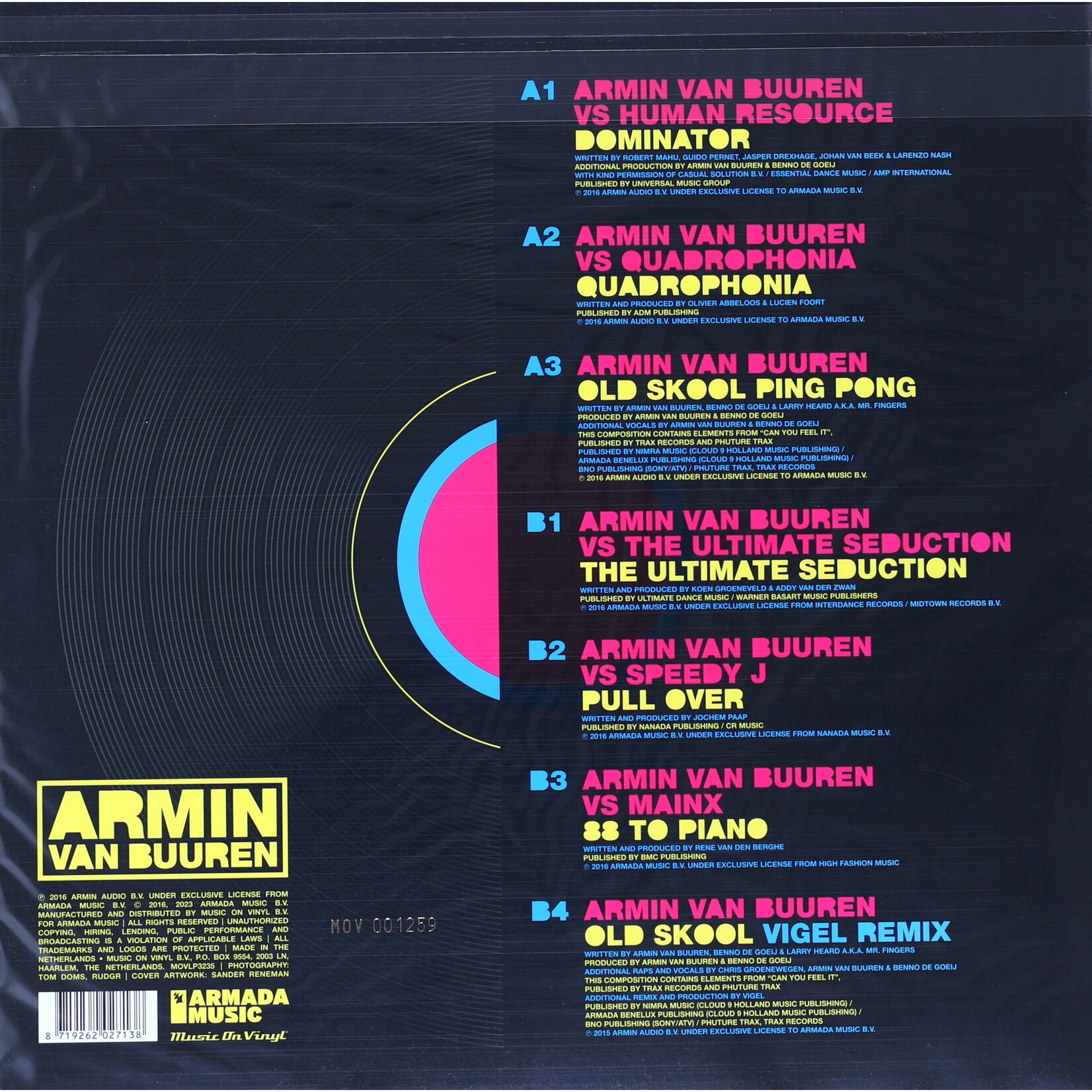 BUUREN, ARMIN VAN - OLD SKOOL - COLORED LP