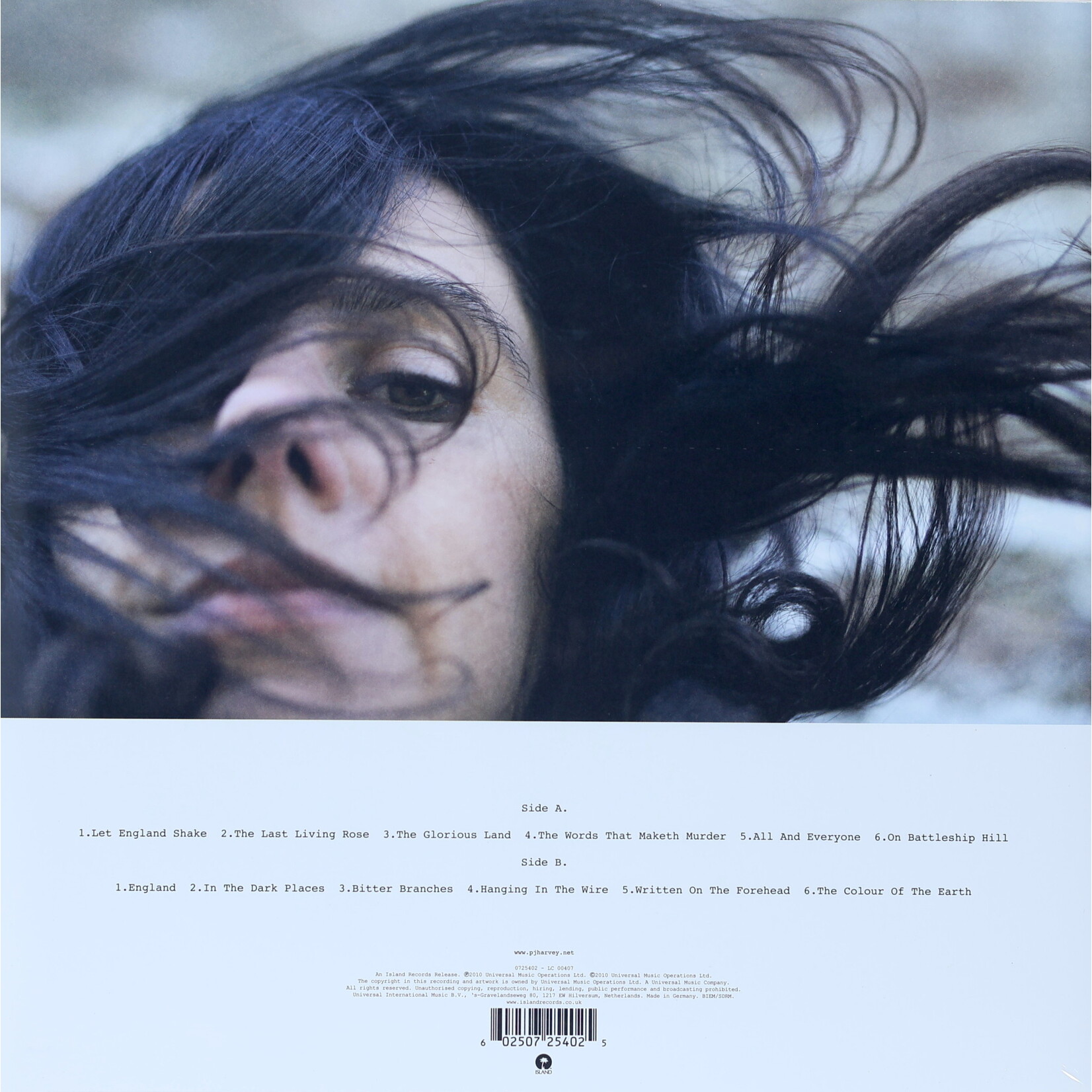 HARVEY, P.J. - LET ENGLAND SHAKE - LTD REISSUE LP