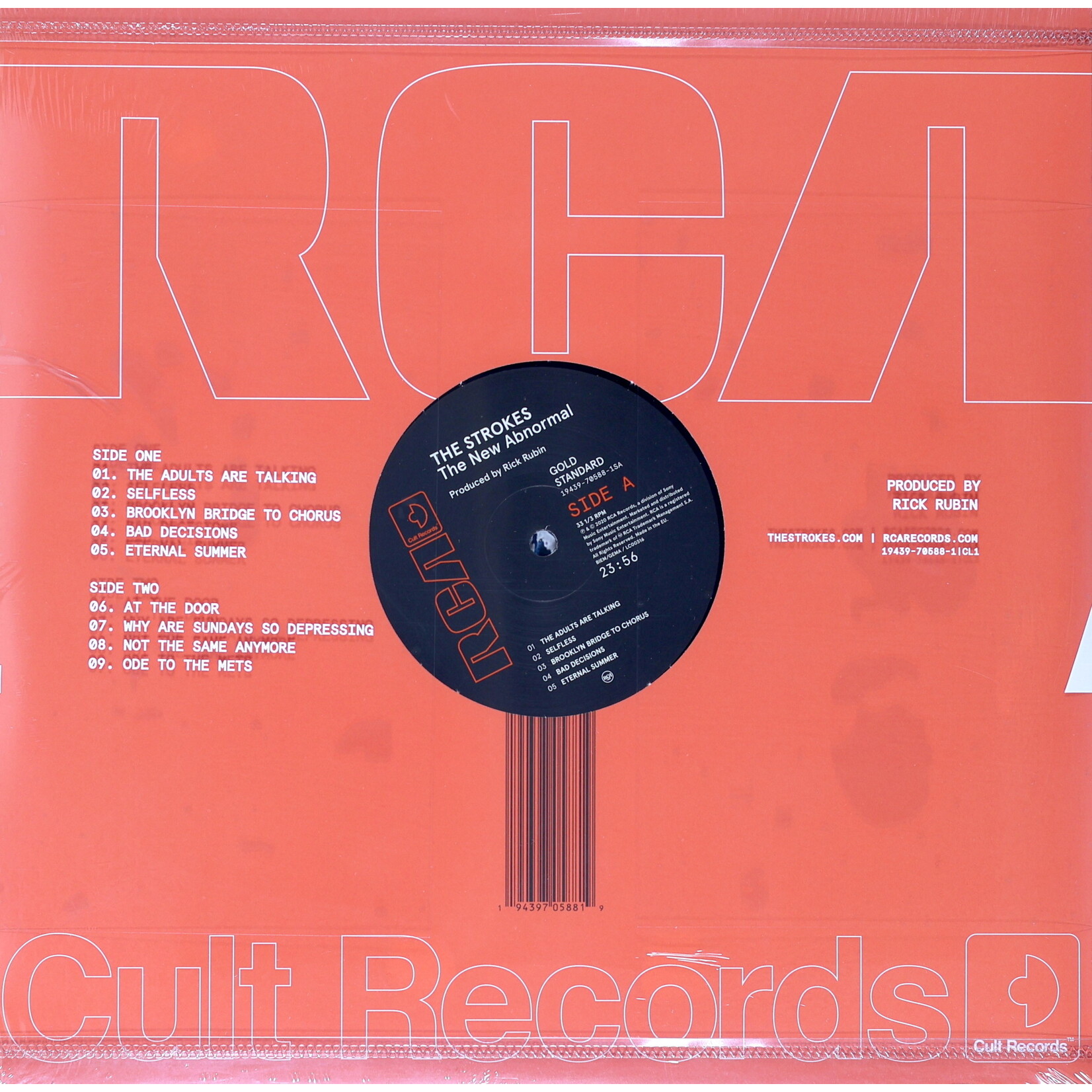 THE STROKES - THE NEW ABNORMAL - LP
