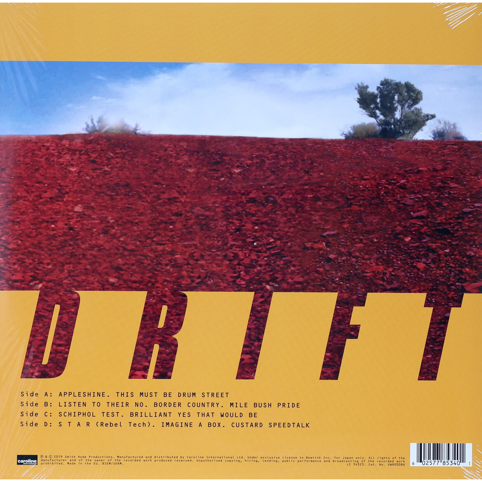 UNDERWORLD - DRIFT SERIES 1 - GATEFOLD 2LP