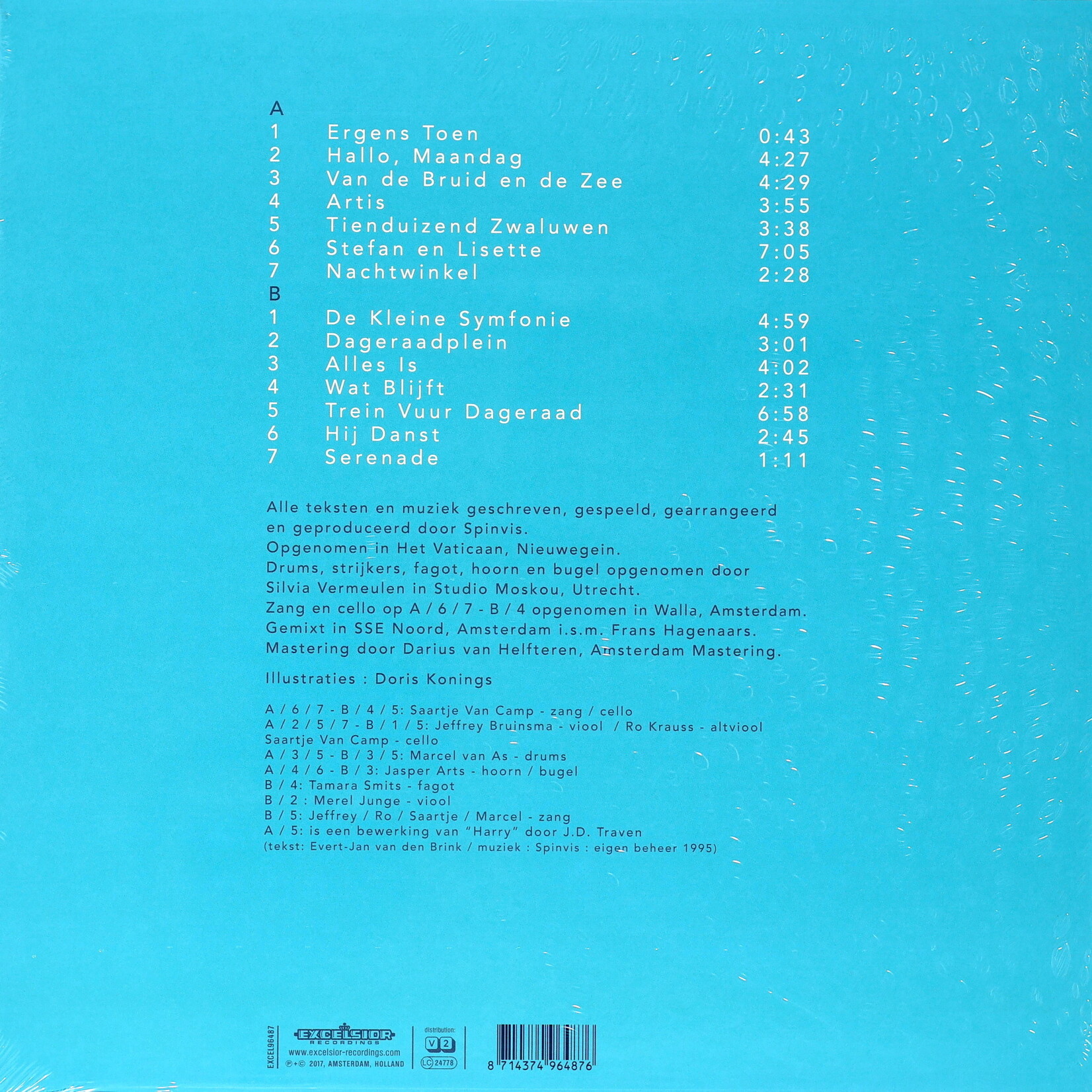 SPINVIS - TREIN VUUR DAGERAAD - LP