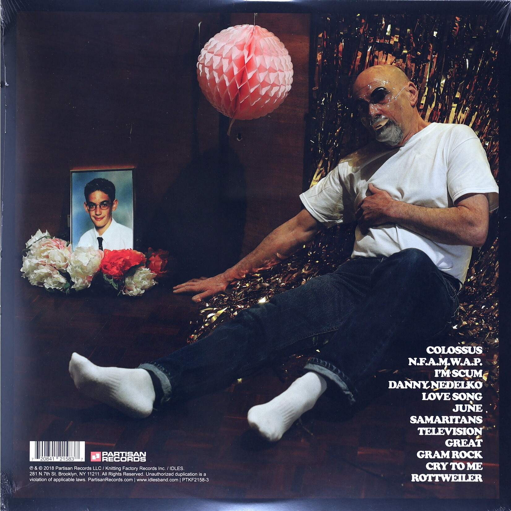IDLES - JOY AS AN ACT OF RESISTANCE - LTD 5TH ANNIVERSARY GATEFOLD LP
