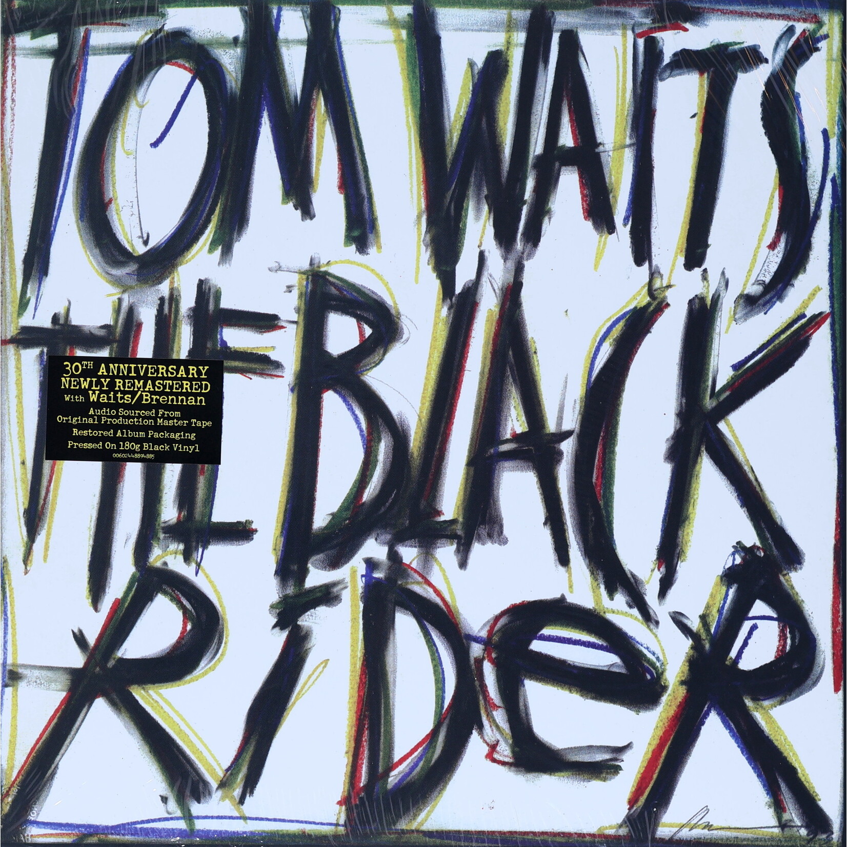WAITS, TOM - BLACK RIDER - REMASTERED REISSUE LP