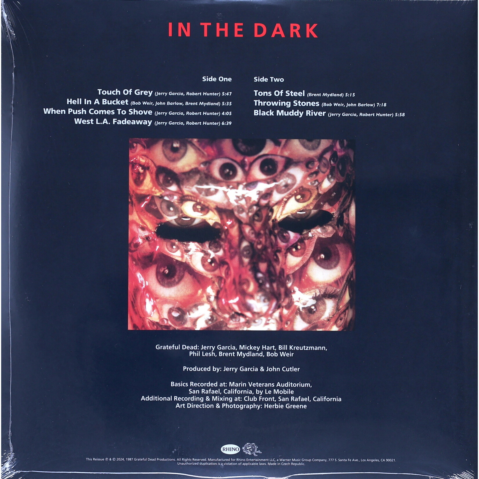 GRATEFUL DEAD - IN THE DARK - COLORED SILVER LP