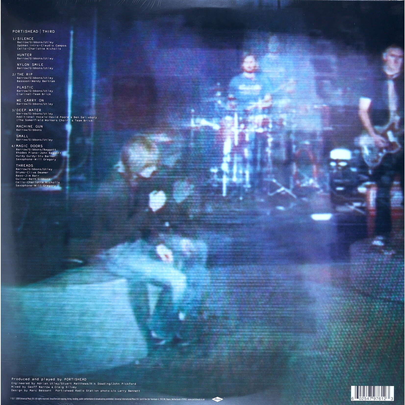 PORTISHEAD - THIRD - GATEFOLD REISSUE 2LP + DOWNLOAD CODE