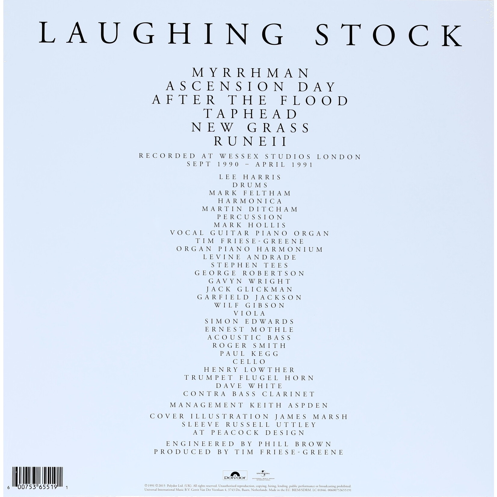 TALK TALK - LAUGHING STOCK - LP