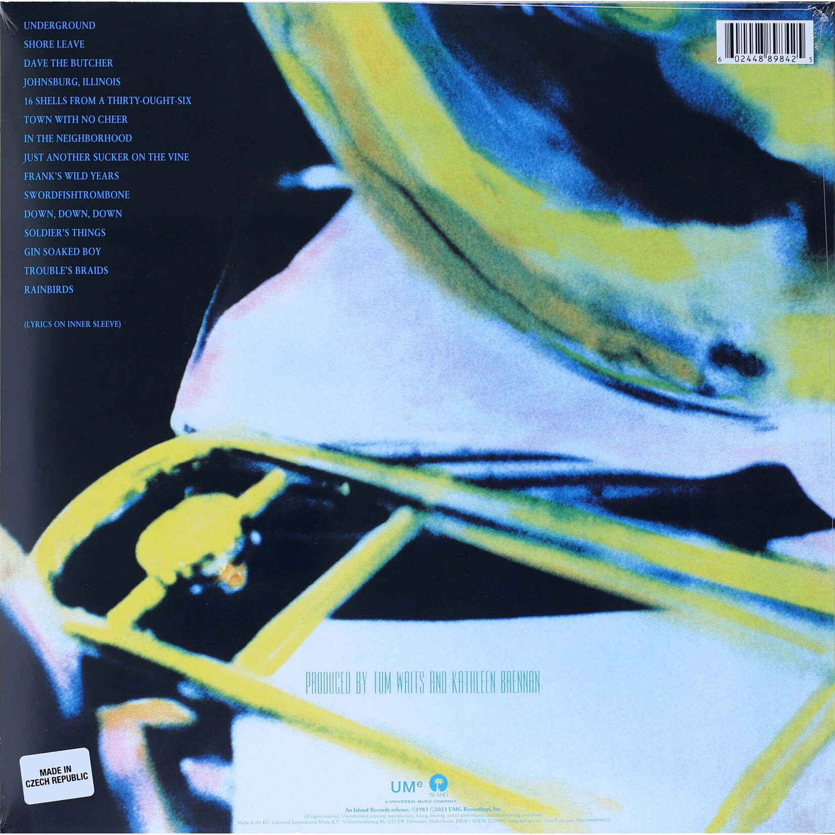 WAITS, TOM - SWORDFISHTROMBONES - REMASTERED REISSUE LP