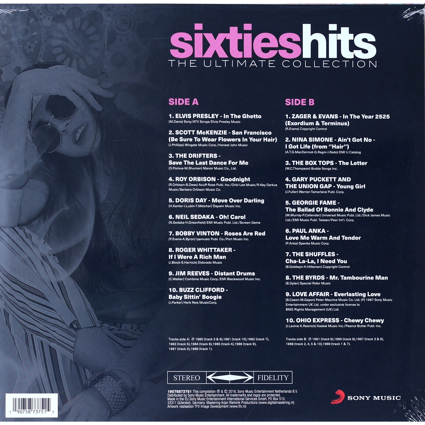 VARIOUS ARTISTS - SIXTIES HITS - THE ULTIMATE COLLECTION - LP