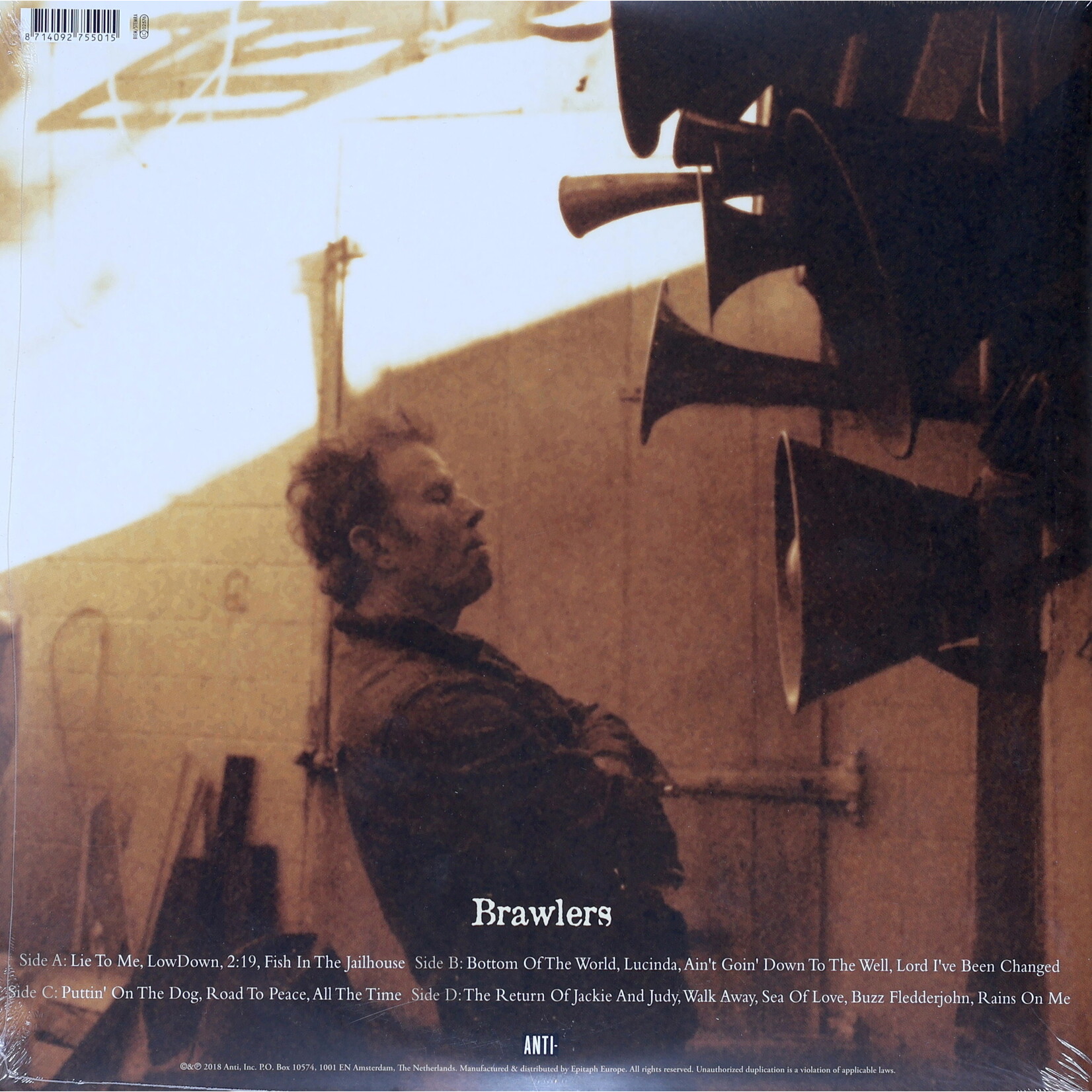 WAITS, TOM - BRAWLERS ORPHANS - GATEFOLD 2LP