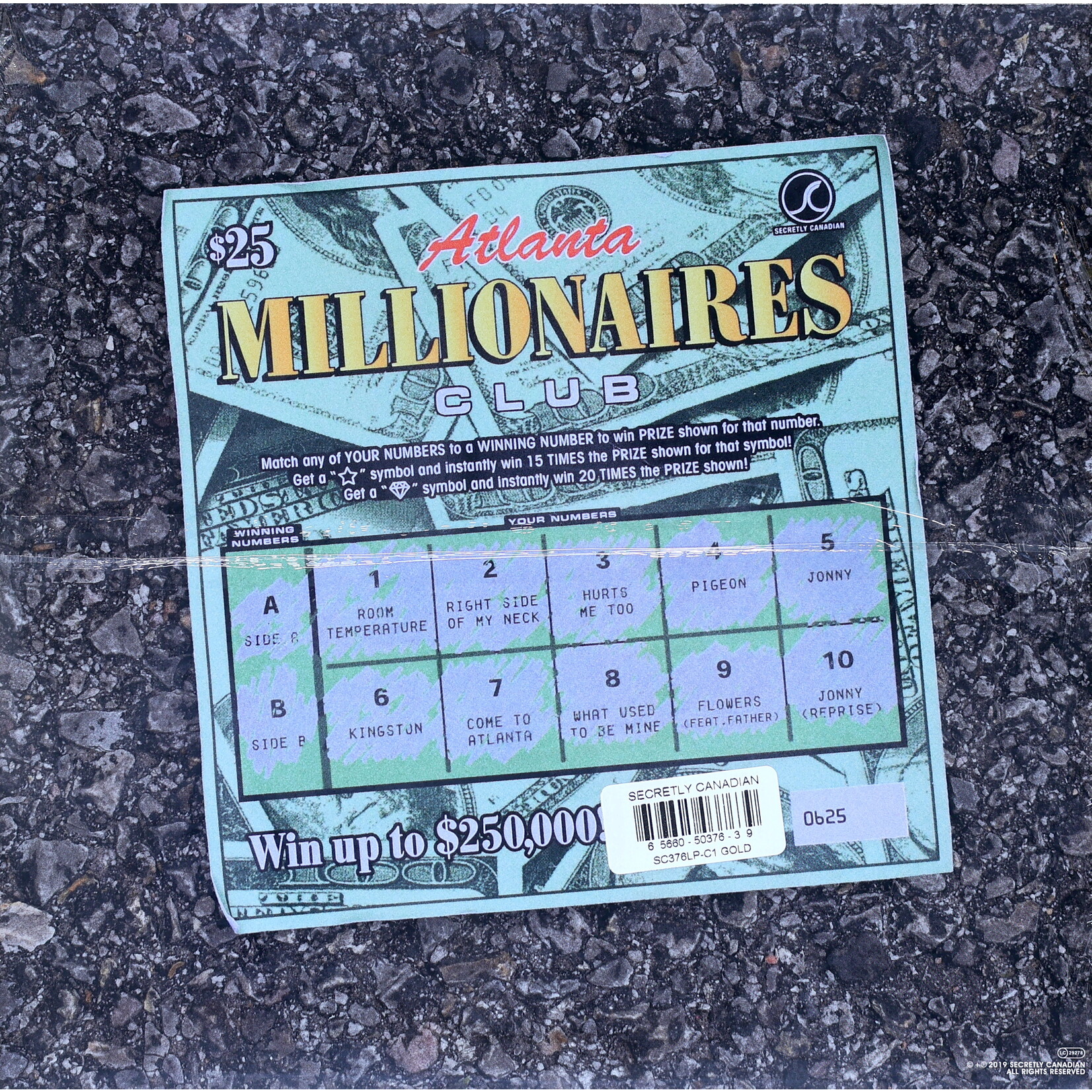 WEBSTER, FAYE - ATLANTA MILLIONAIRES CLUB - LTD COLORED GOLD LP