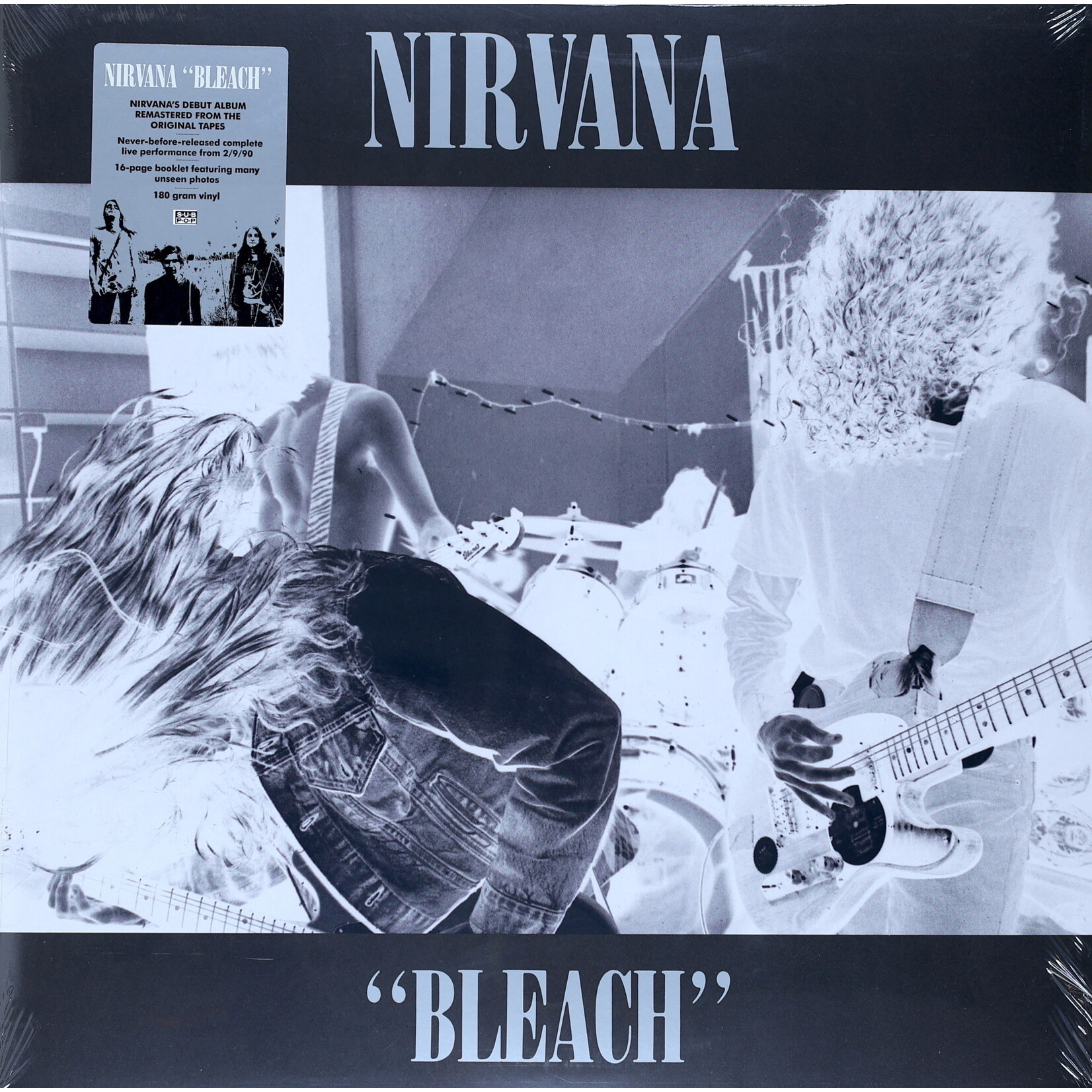 NIRVANA - BLEACH - DELUXE GATEFOLD 2LP