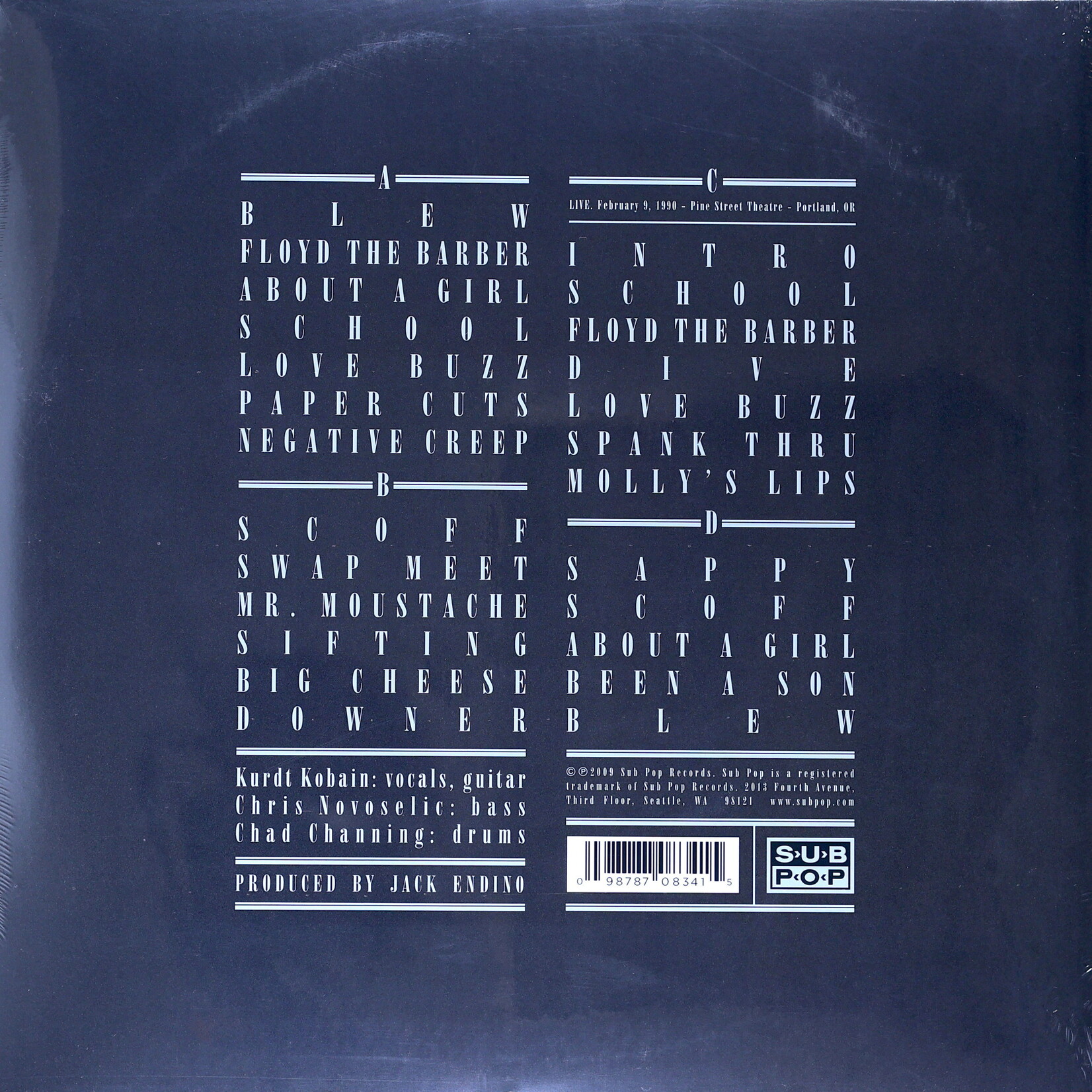 NIRVANA - BLEACH - DELUXE GATEFOLD 2LP