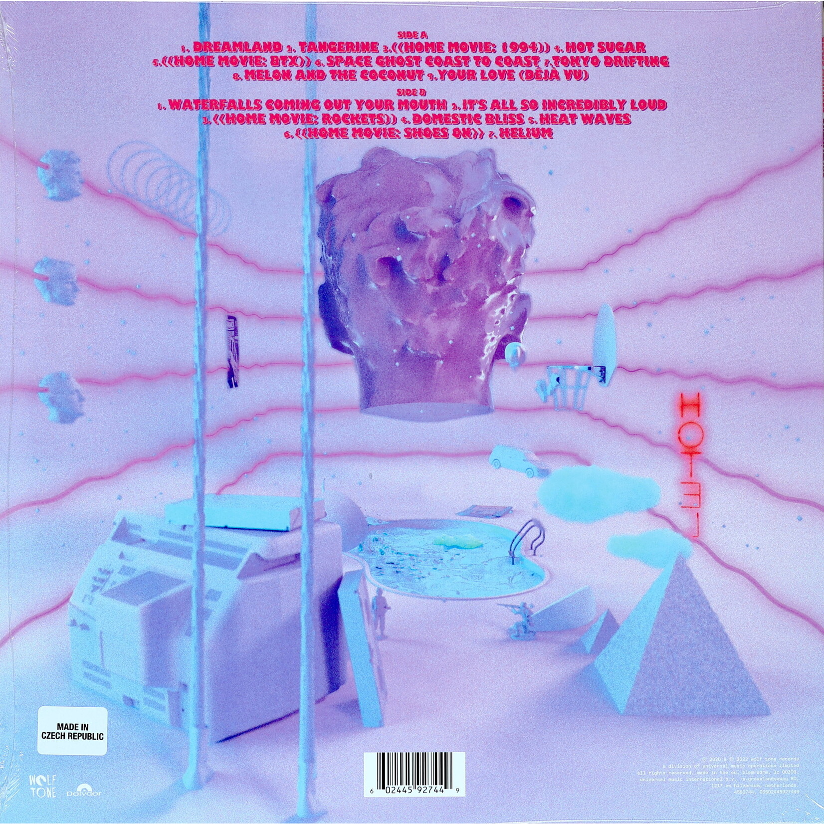 GLASS ANIMALS - DREAMLAND: REAL LIFE EDITION - COLORED GLOW IN THE DARK GREEN LP