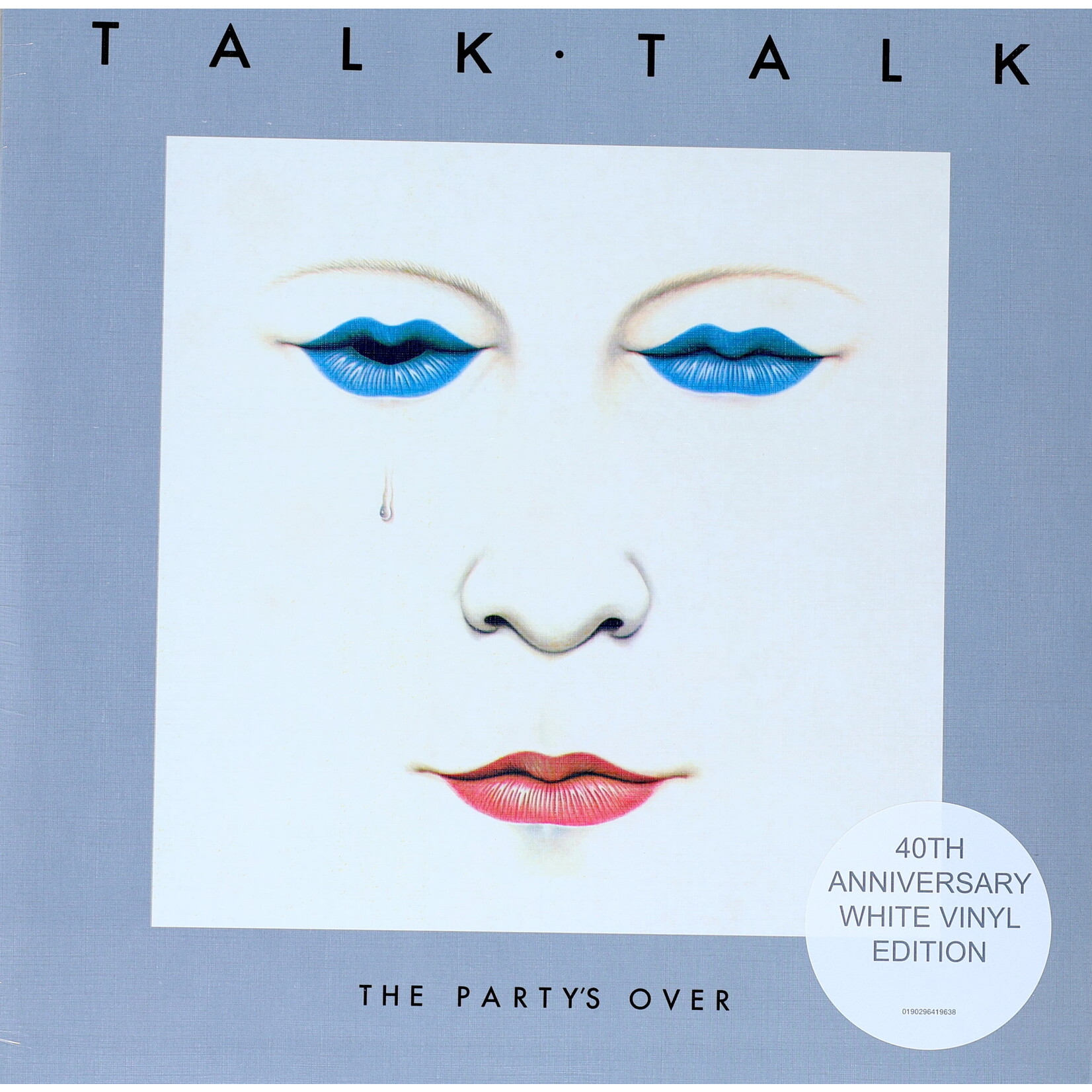 TALK TALK - PARTY'S OVER - 40TH ANNIVERSARY COLORED WHITE LP