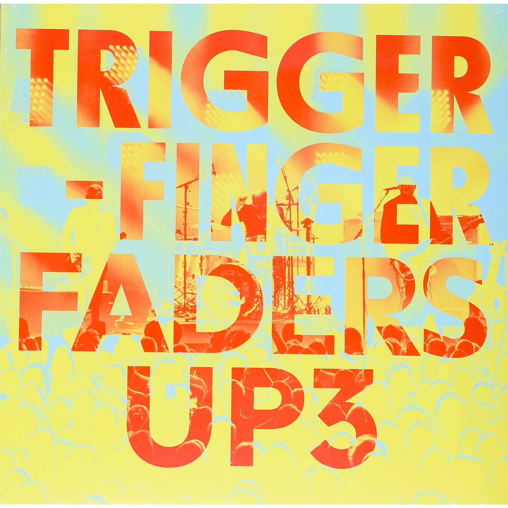 TRIGGERFINGER - FADERS UP 3 - COLORED CLEAR YELLOW  LP