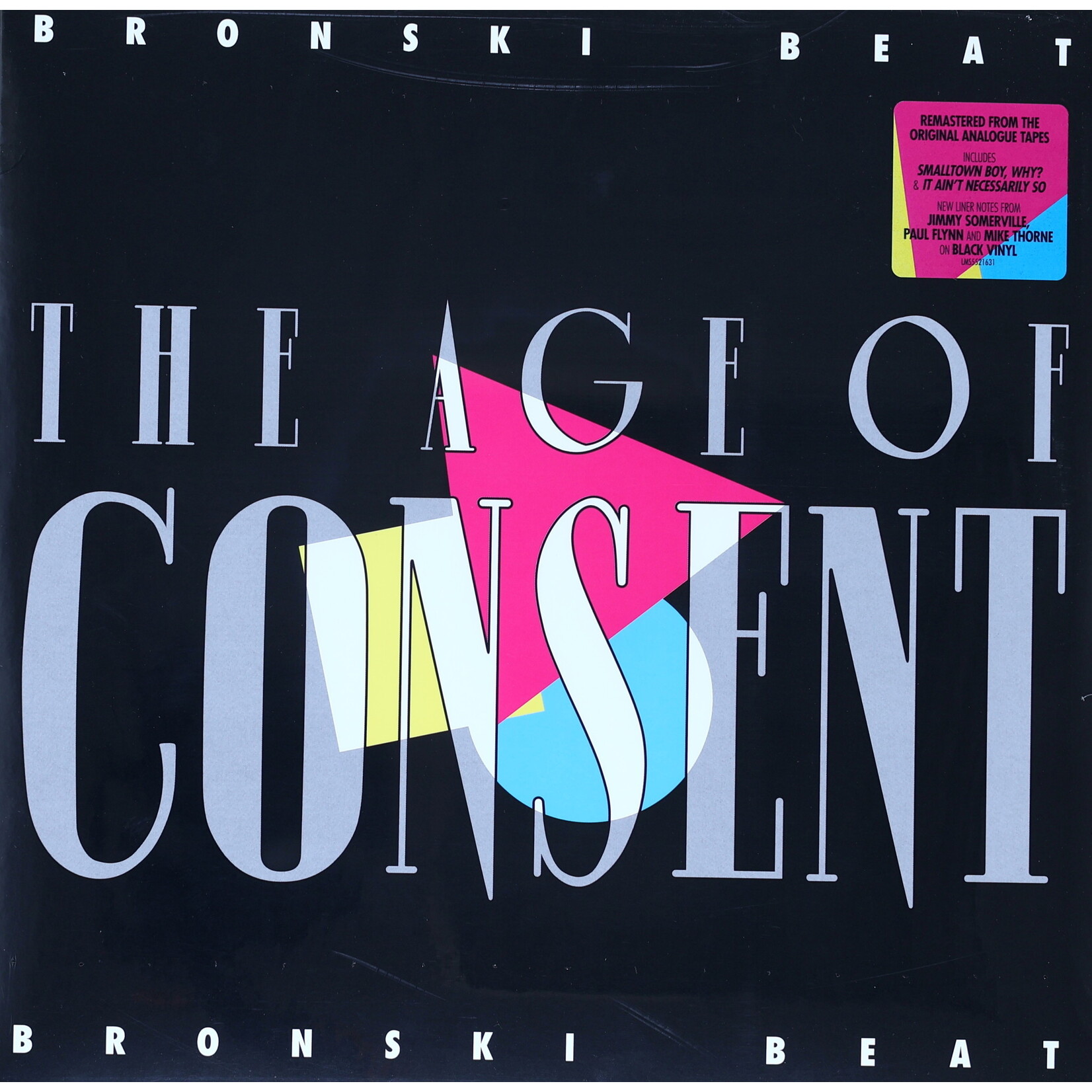 BRONSKI BEAT - THE AGE OF CONSENT - LP