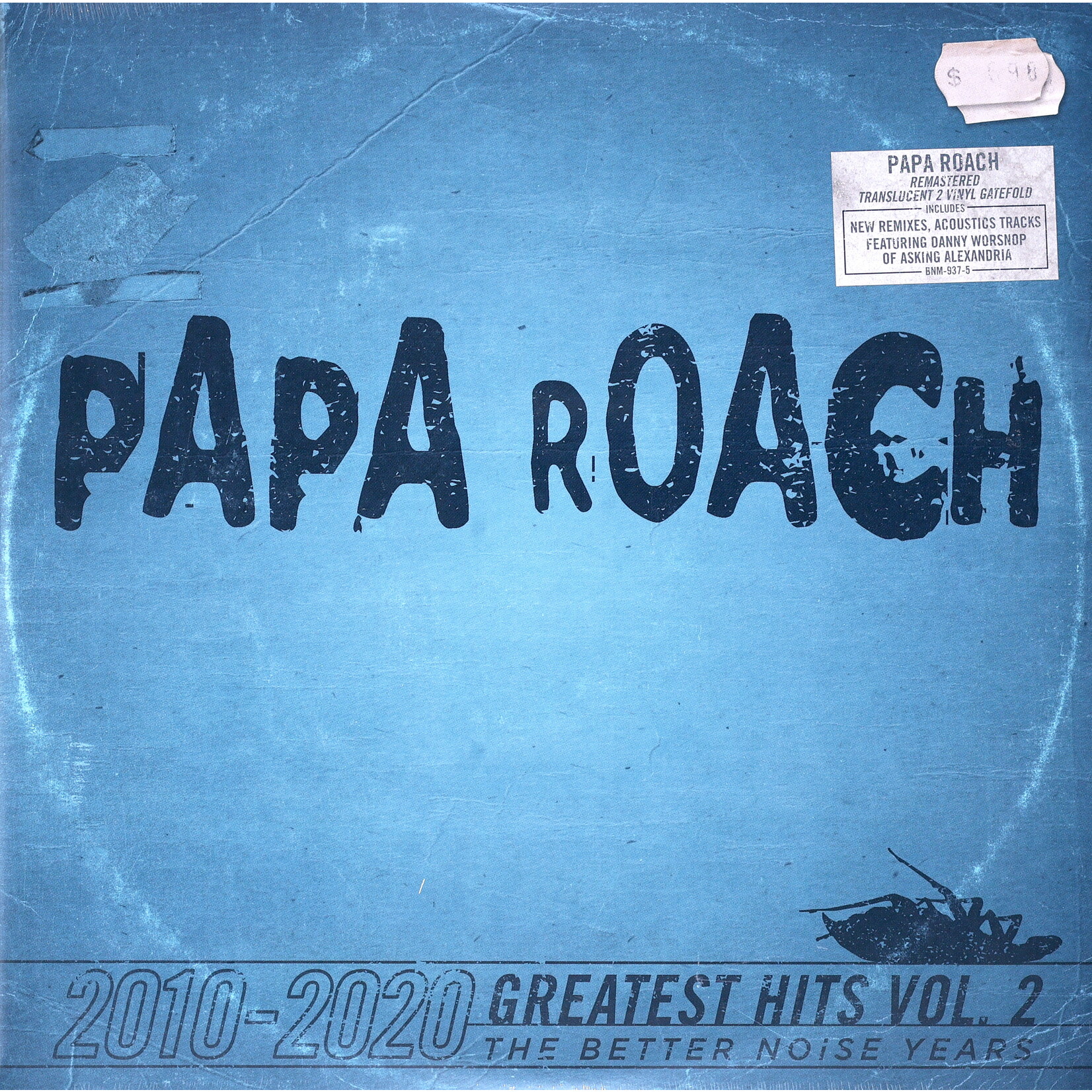 PAPA ROACH - GREATEST HITS VOL.2 THE BETTER NOISE YEARS - COLORED CLEAR 2LP