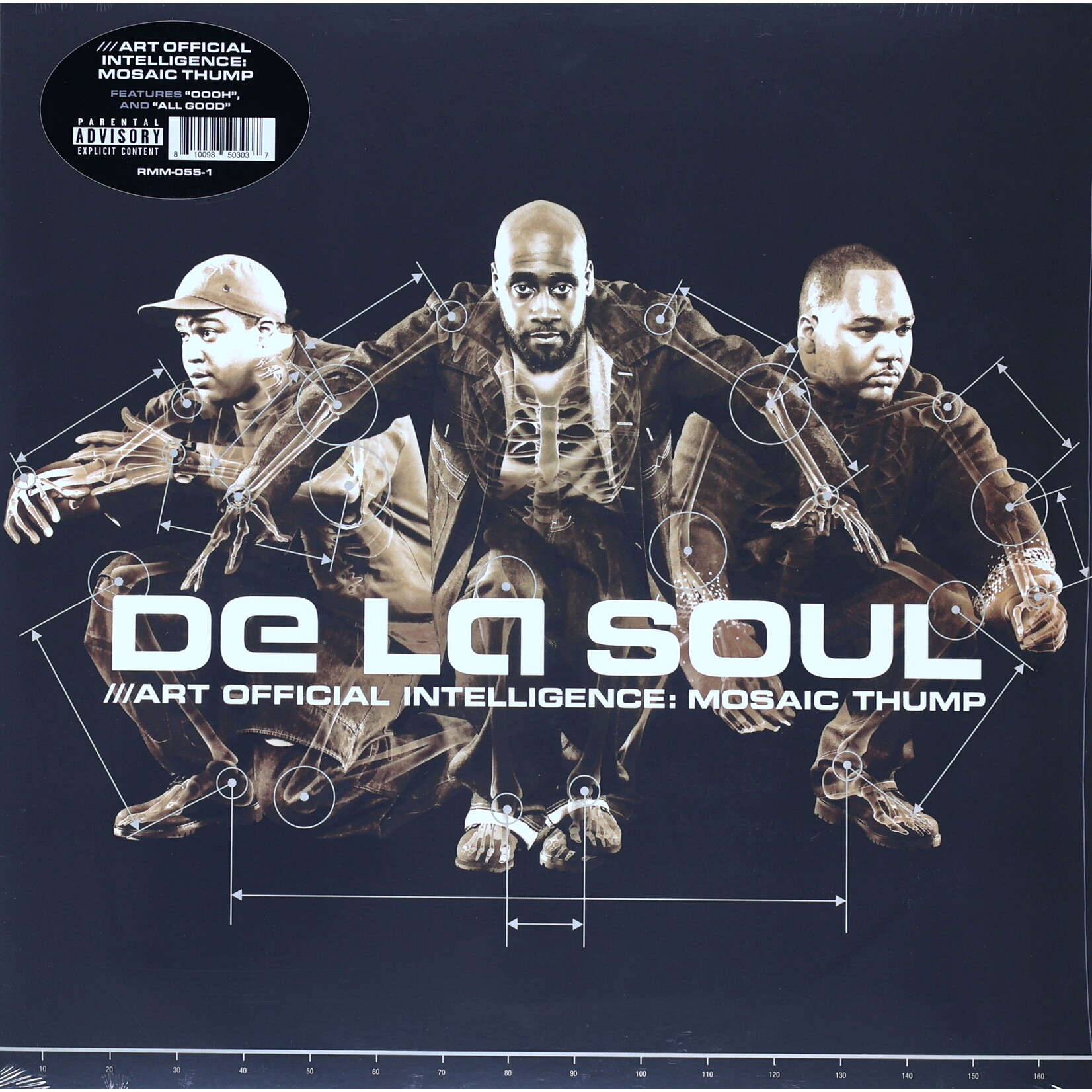 DE LA SOUL - ART OFFICIAL INTELLIGENCE: MOSAIC THUMP - 2LP