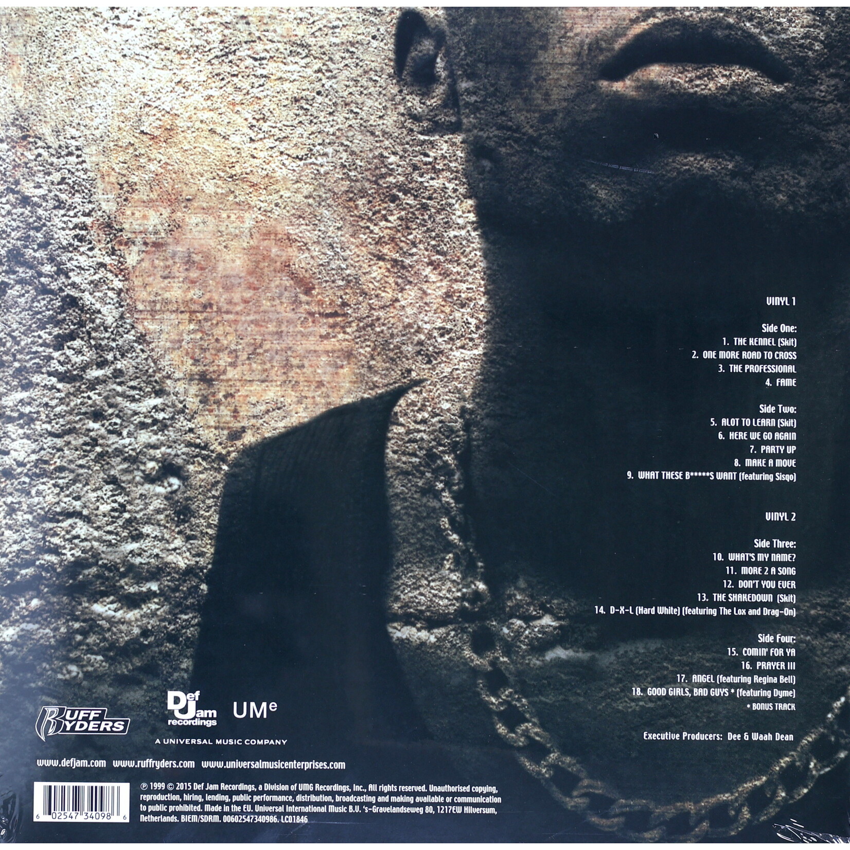 DMX - AND THEN THERE WAS X - REISSUE 2LP