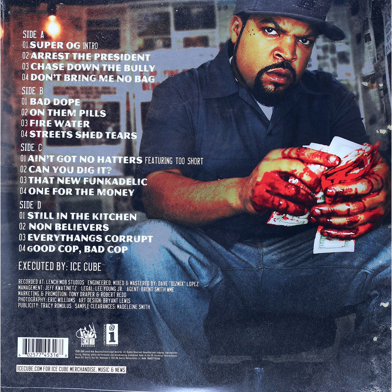 ICE CUBE - EVERYTHANGS CORRUPT - GATEFOLD 2LP