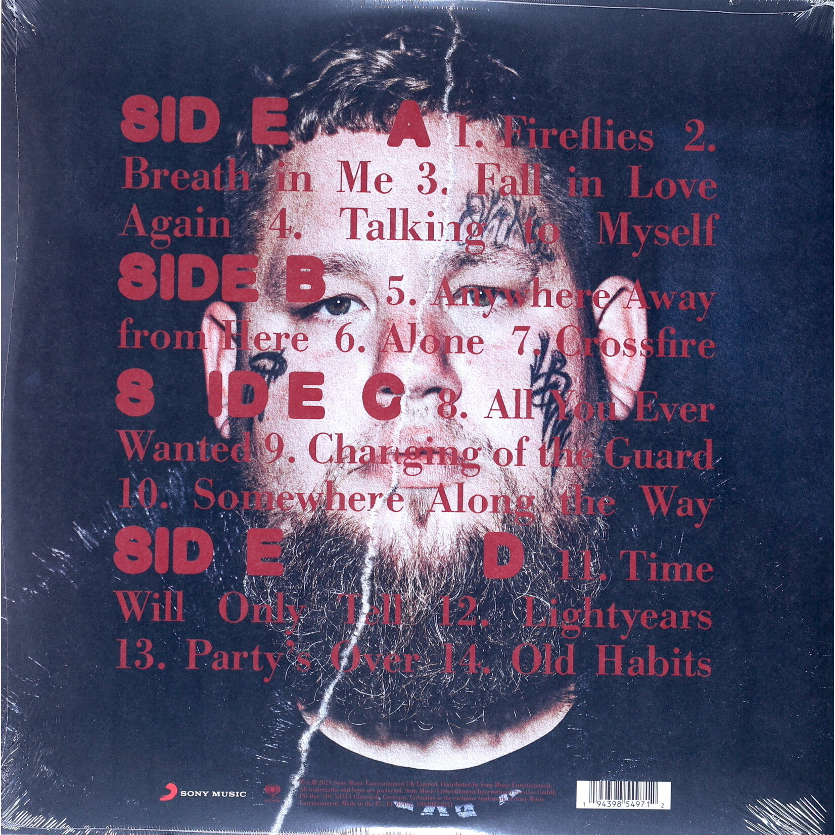 RAG N BONE MAN - LIFE BY MISADVENTURE - LTD GATEFOLD COLORED RED 2LP