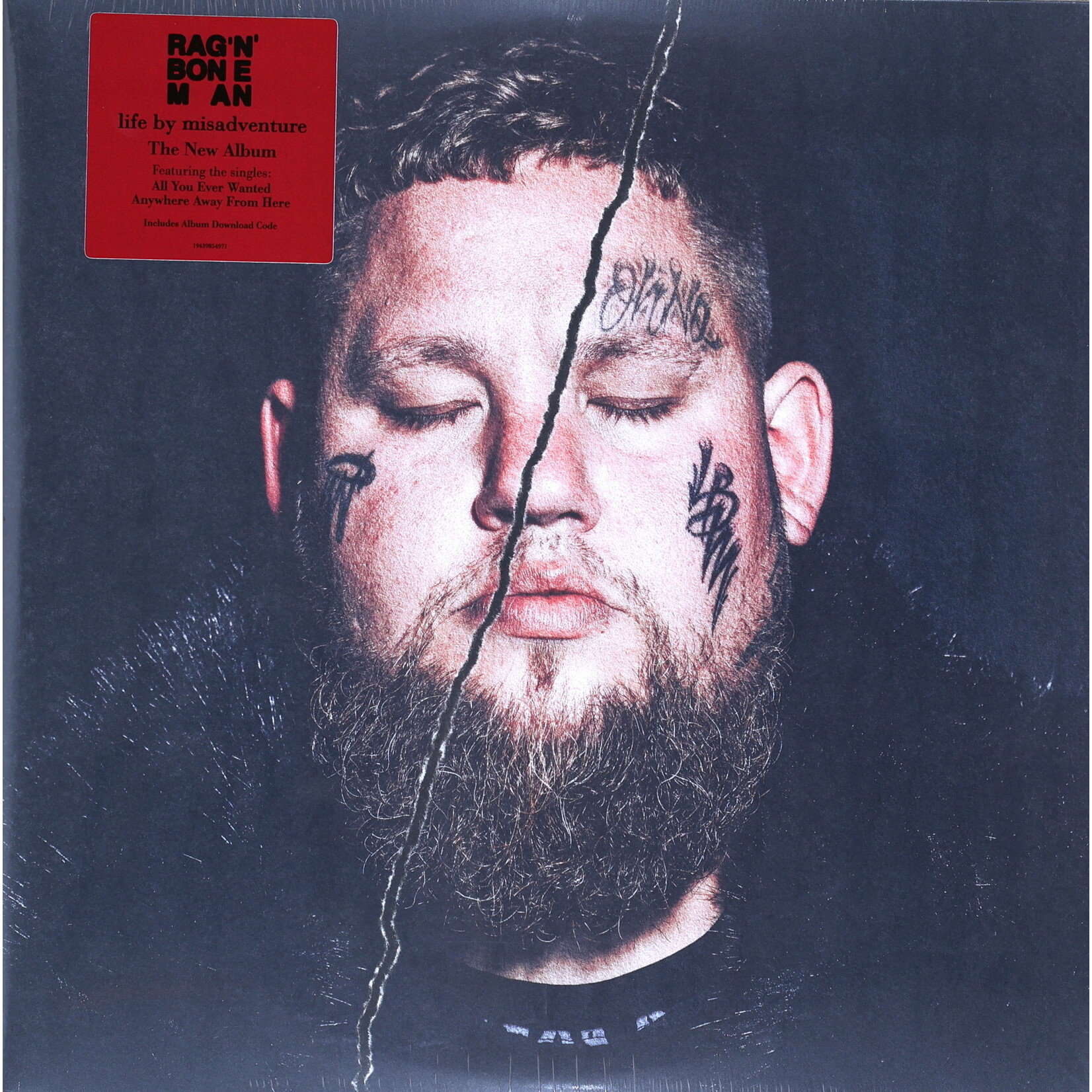 RAG N BONE MAN - LIFE BY MISADVENTURE - LTD GATEFOLD COLORED RED 2LP